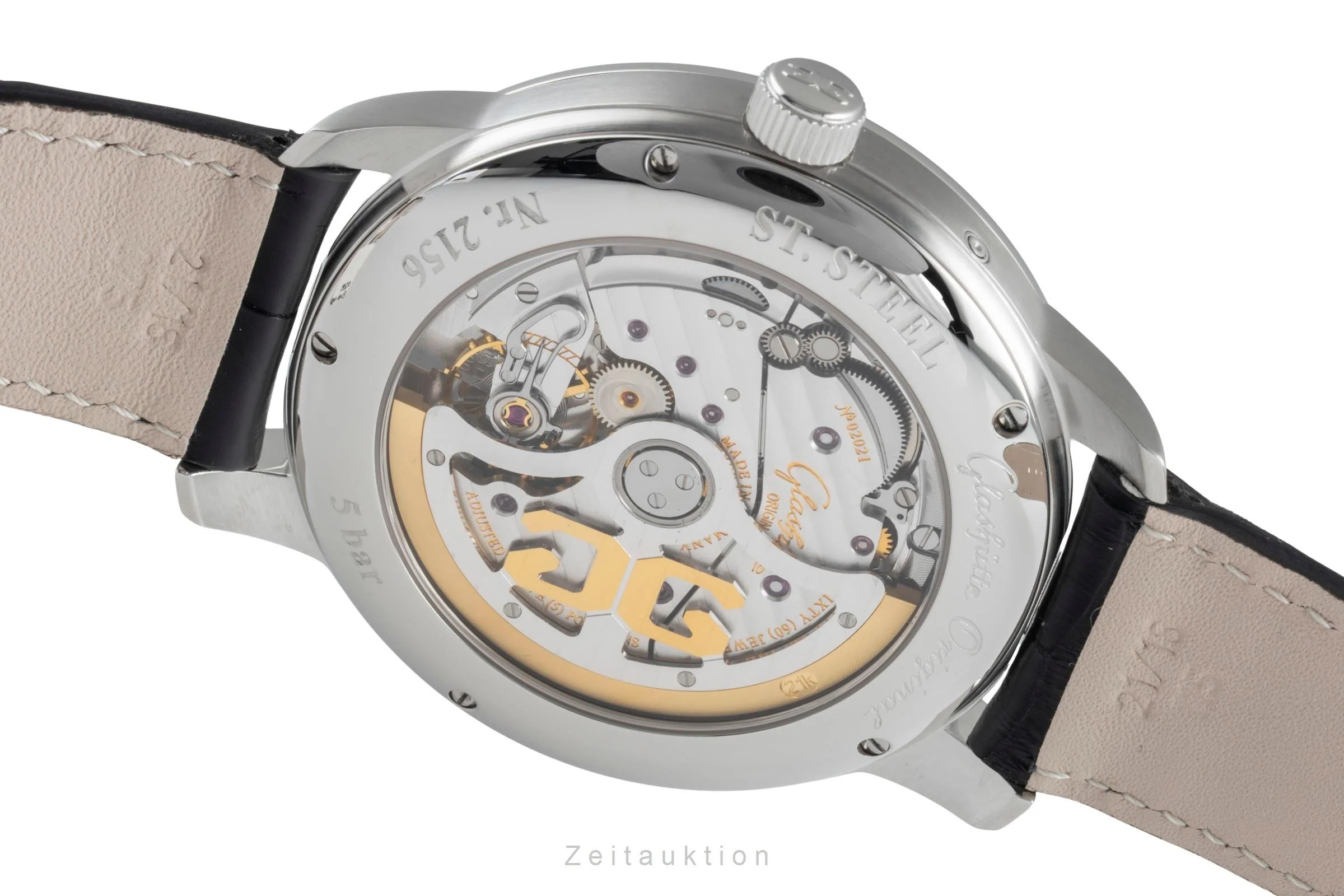 Glashütte Senator steel automatic men's watch 1-00-14-07-02-30  [2505389] - Image 11