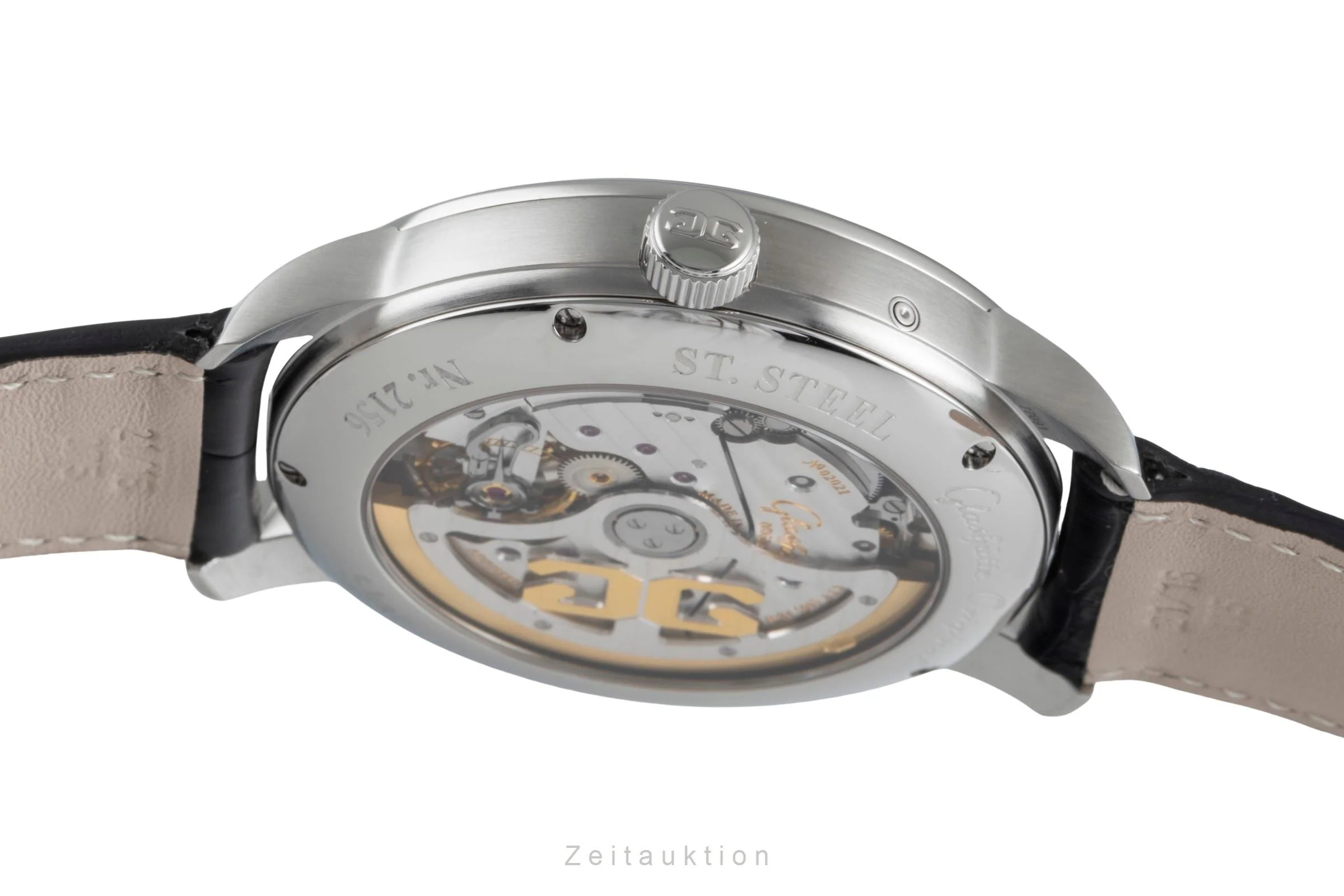 Glashütte Senator steel automatic men's watch 1-00-14-07-02-30  [2505389] - Image 12