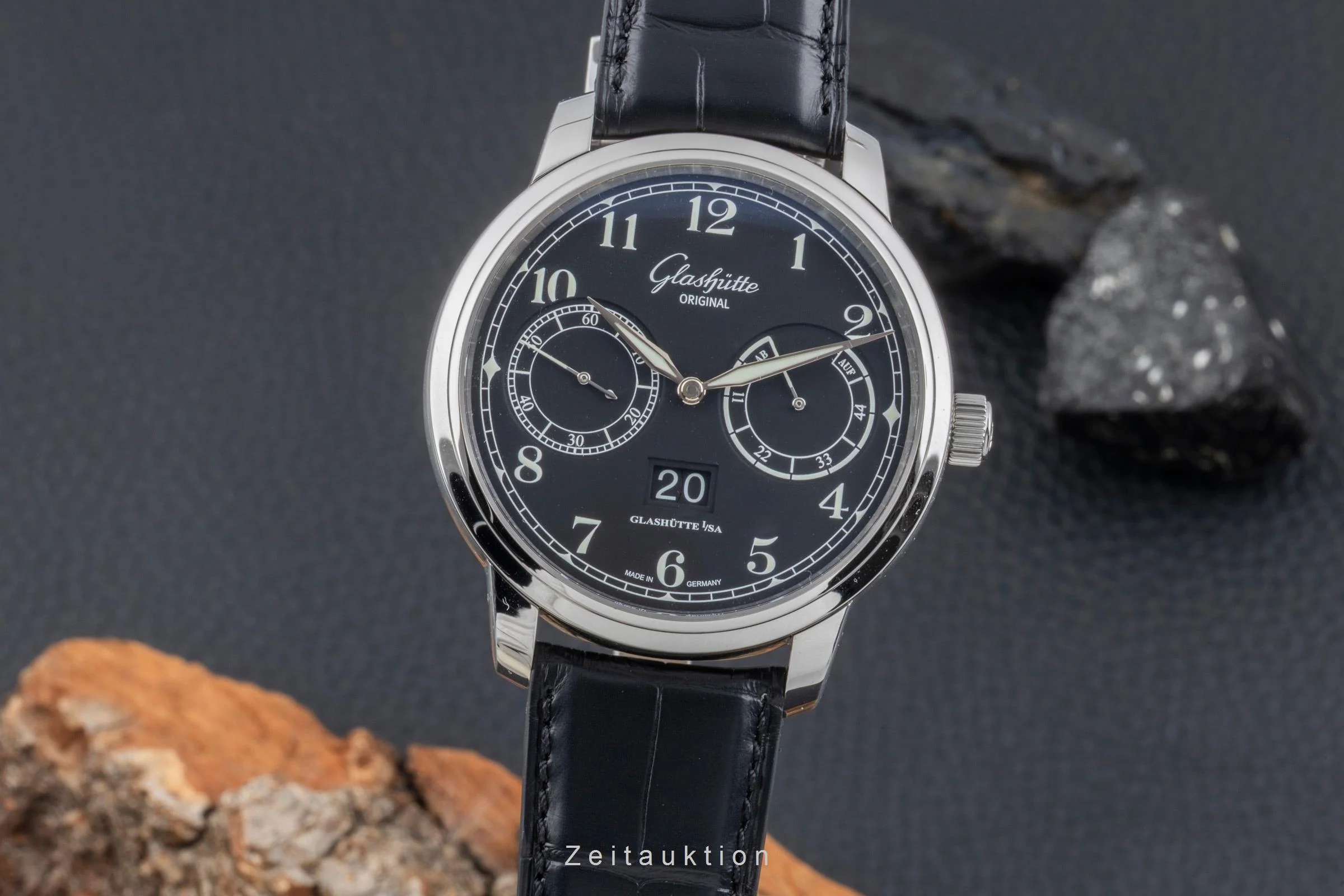 Glashütte Senator steel automatic men's watch 1-00-14-07-02-30  [2505389] - Image 2