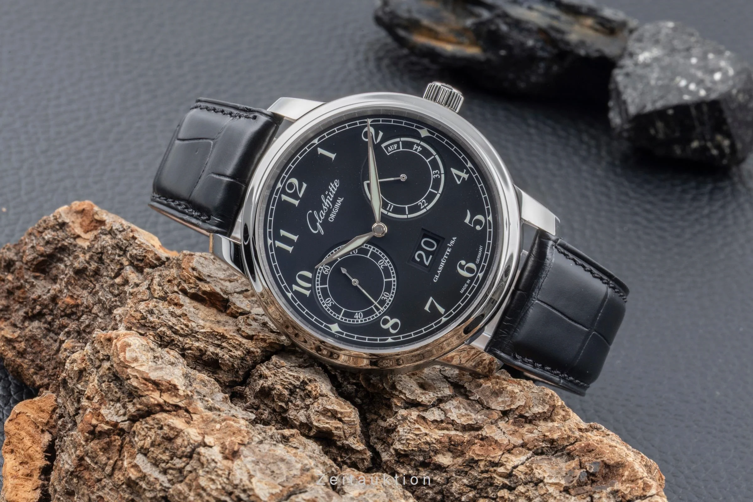 Glashütte Senator steel automatic men's watch 1-00-14-07-02-30  [2505389] - Image 3