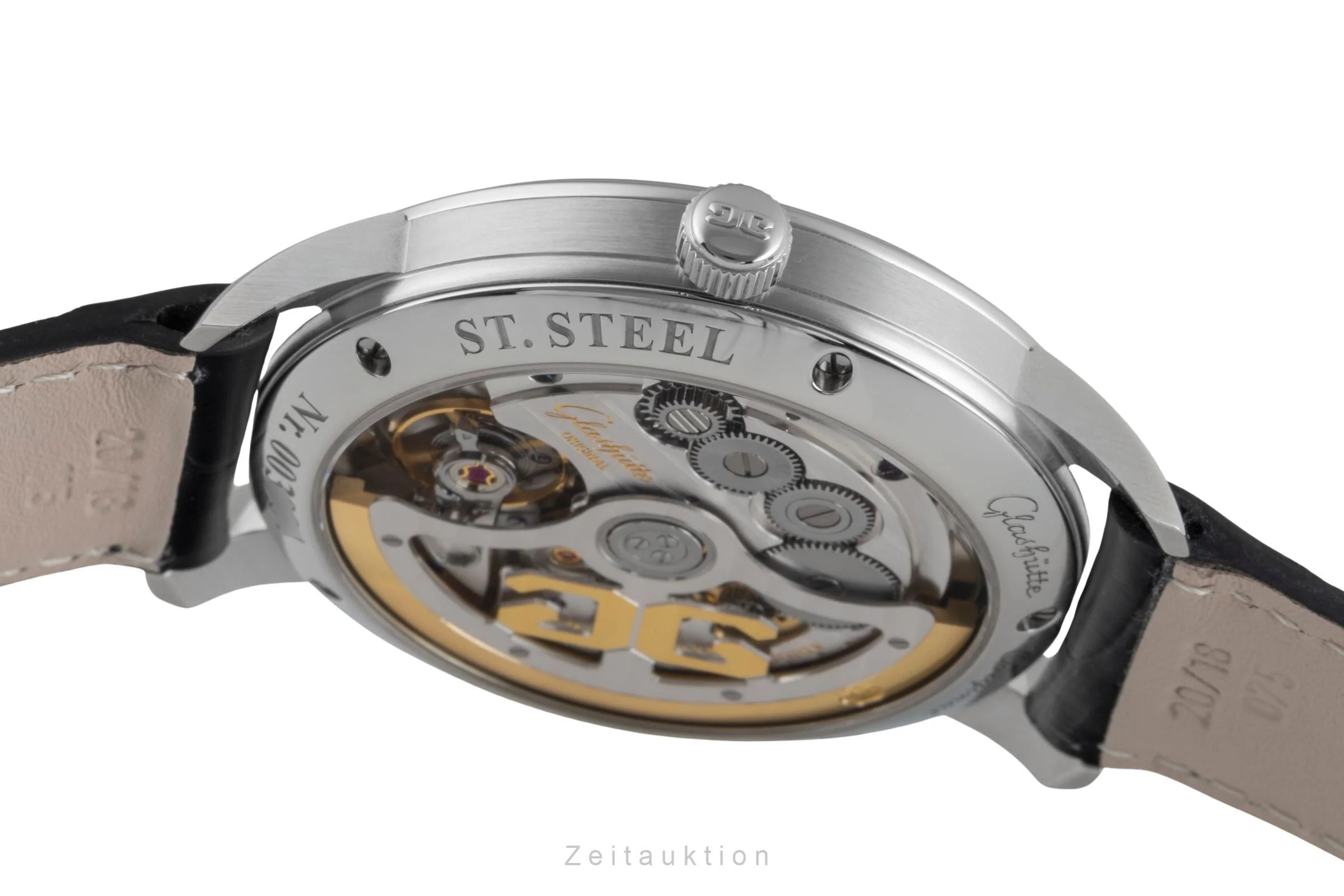 Glashütte Senator steel automatic men's watch 1-36-01-01-02-01	 LP: 9600EUR  [2505723] - Image 11