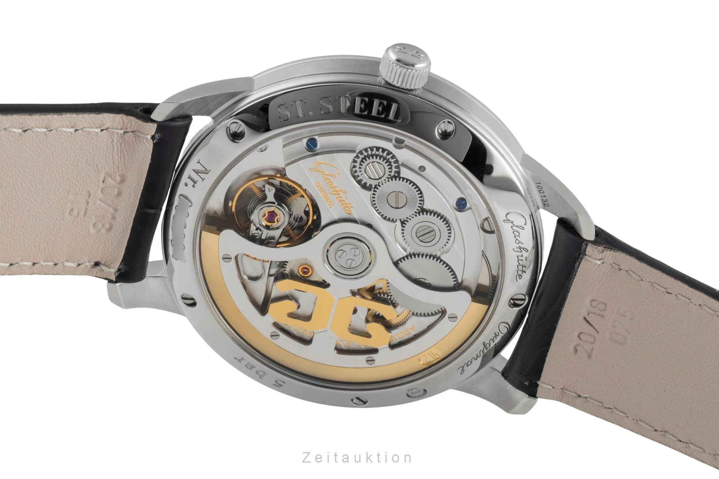 Glashütte Senator steel automatic men's watch 1-36-01-01-02-01	 LP: 9600EUR  [2505723] - Image 12