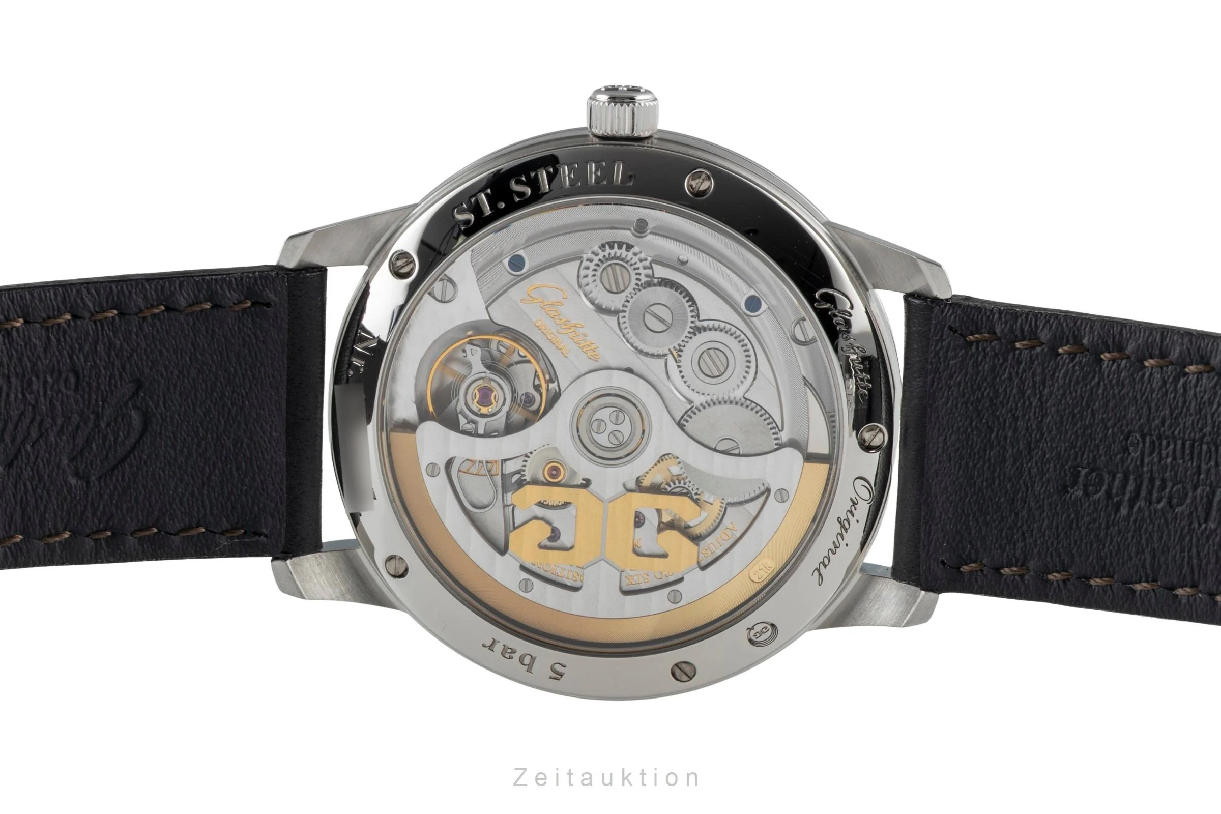 Glashütte Senator steel automatic men's watch 1-36-01-03-02-01 LP: 9600EUR  [2600169] - Image 12
