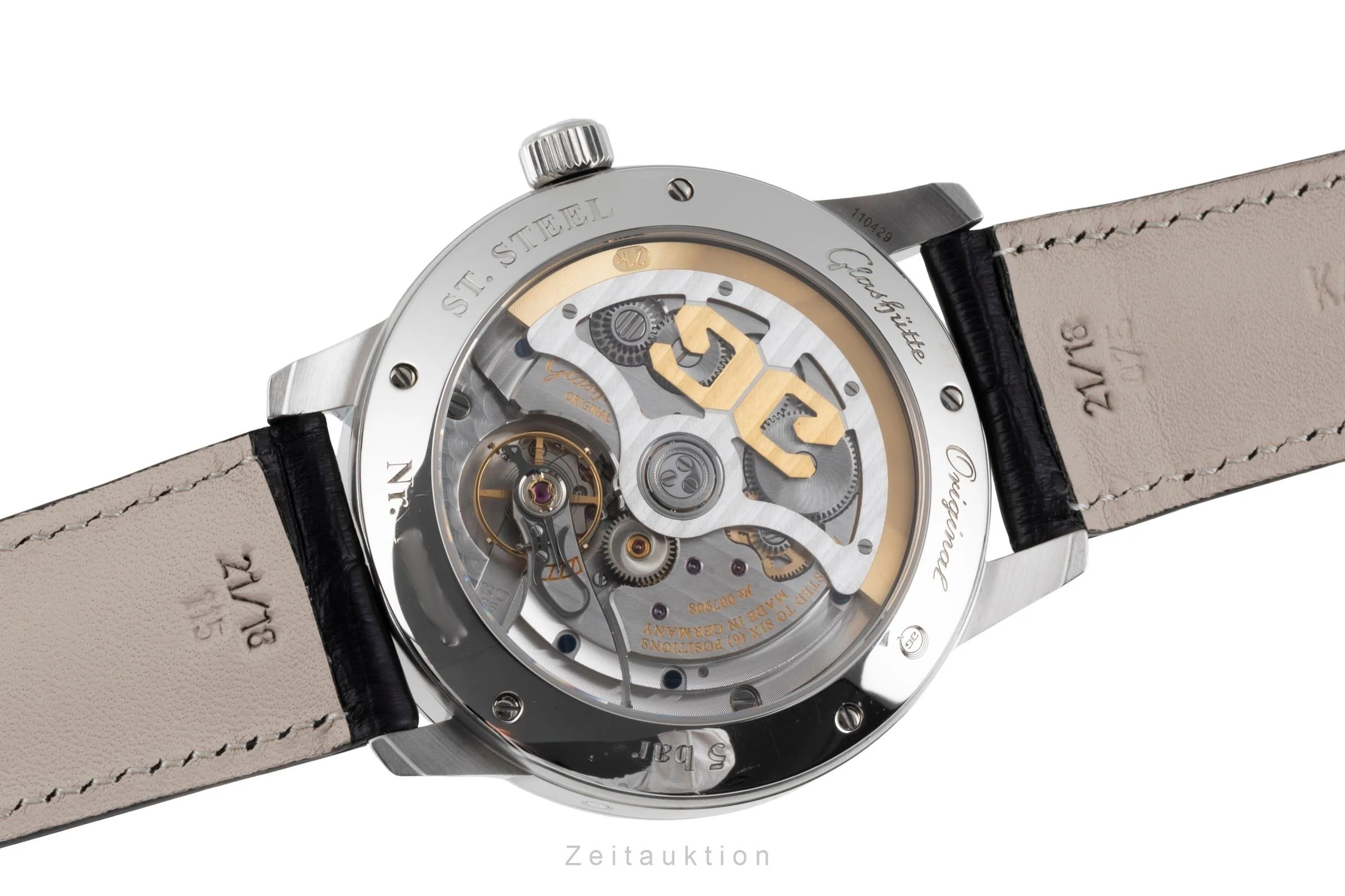 Glashütte Senator steel automatic men's watch 1-36-02-01-02-30 LP: 22500EUR  [2506496] - Image 12
