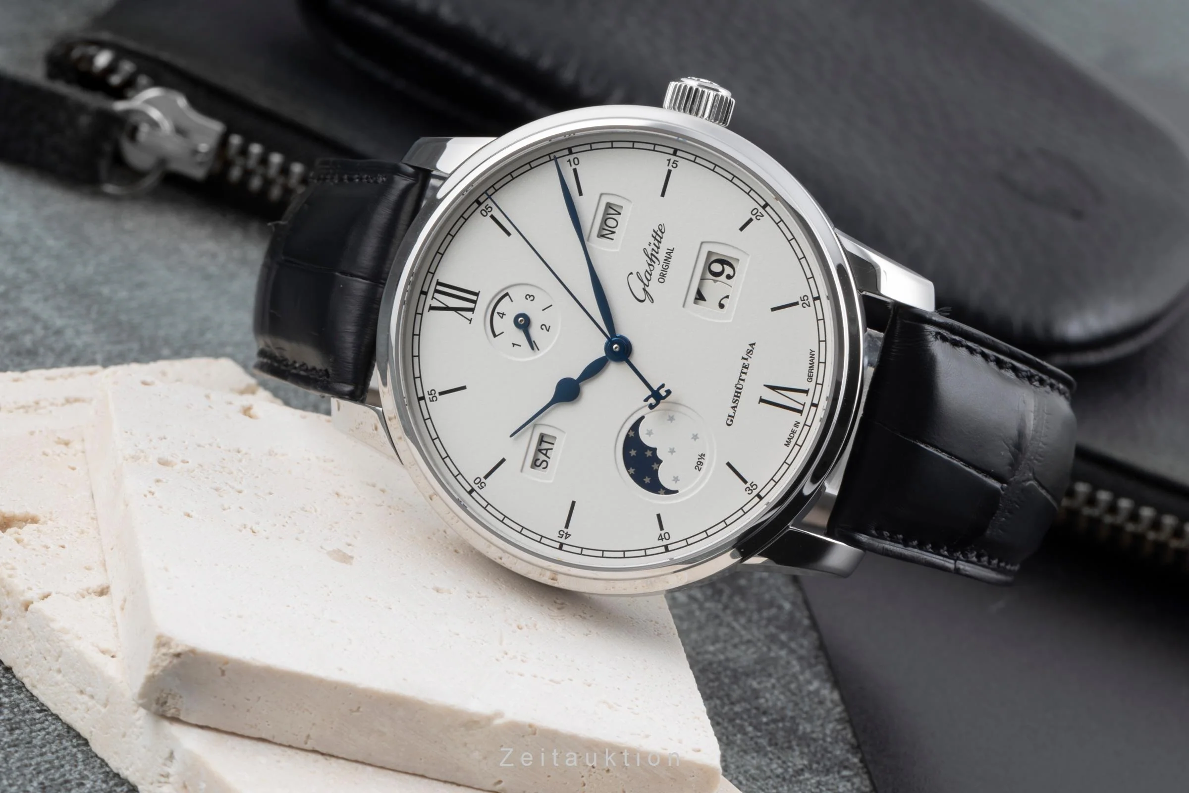 Glashütte Senator steel automatic men's watch 1-36-02-01-02-30 LP: 22500EUR  [2506496] - Image 3