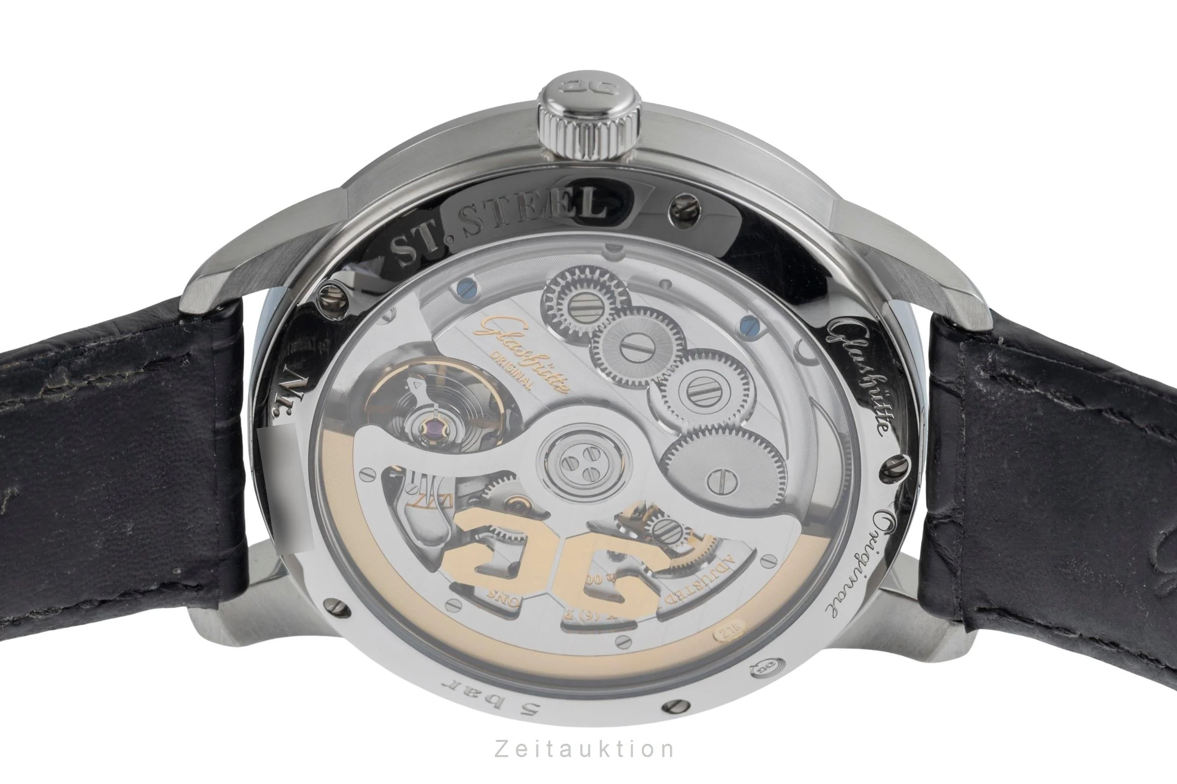 Glashütte Senator steel automatic men's watch 1-36-03-01-02-30 LP: 10700EUR  [2502469] - Image 12