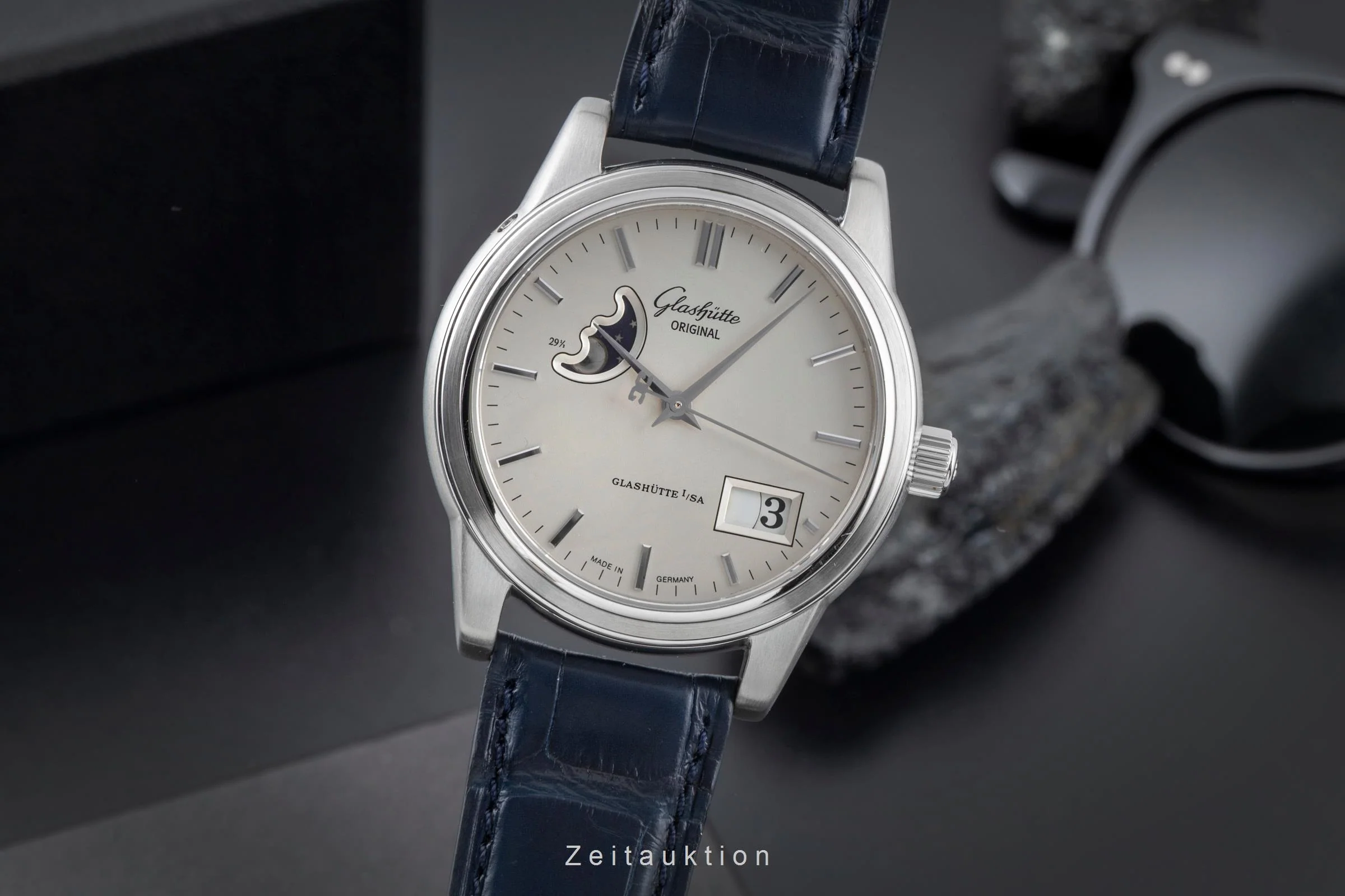 Glashütte Senator steel automatic men's watch 1-39-41-04-12-04  [2505394] - Image 2