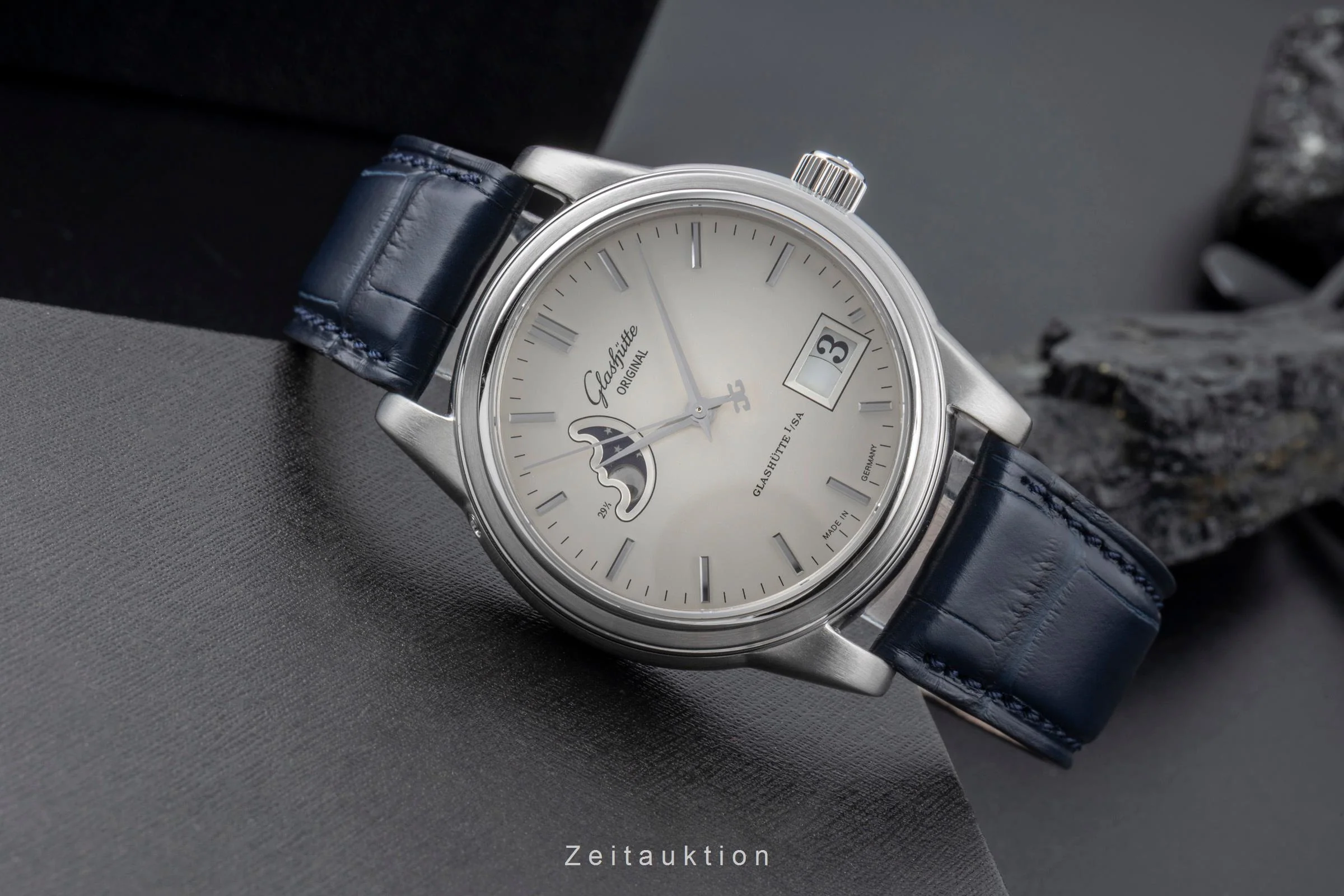 Glashütte Senator steel automatic men's watch 1-39-41-04-12-04  [2505394] - Image 3