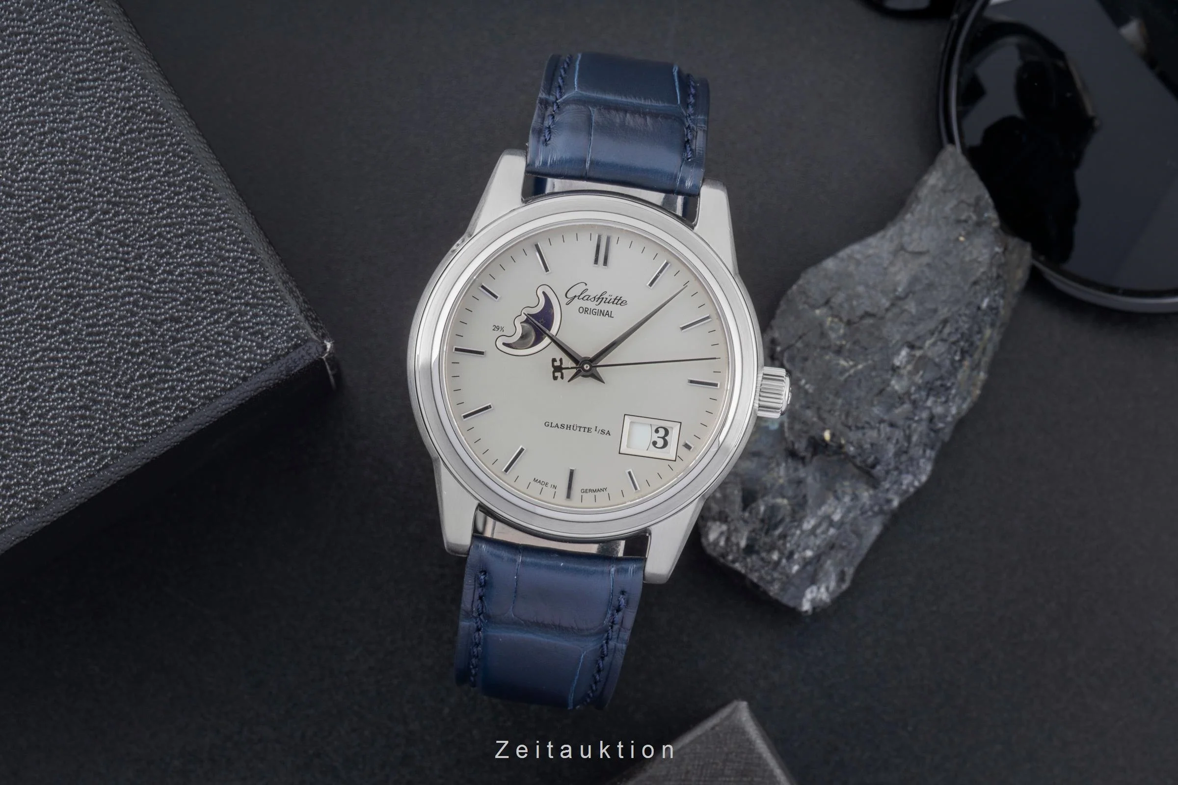 Glashütte Senator steel automatic men's watch 1-39-41-04-12-04  [2505394] - Image 4