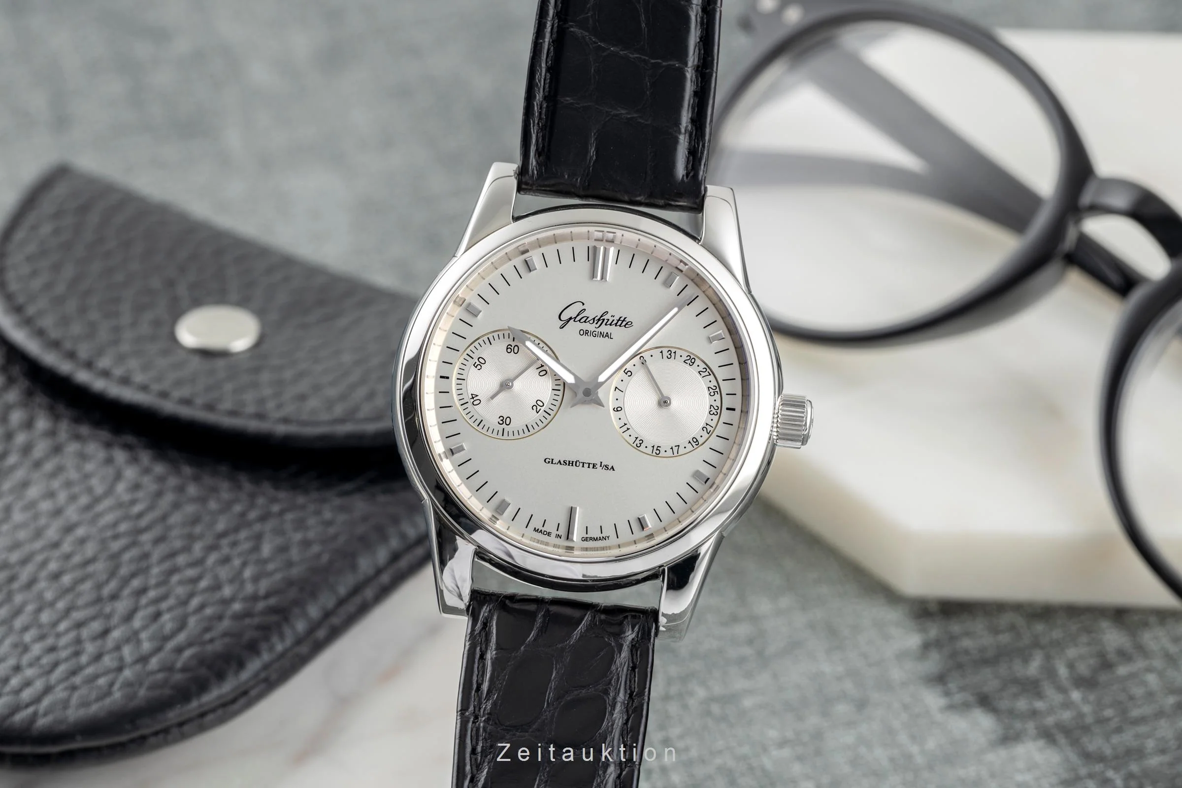 Glashütte Senator steel automatic men's watch 1-39-58-02-02-04  [2504029] - Image 2