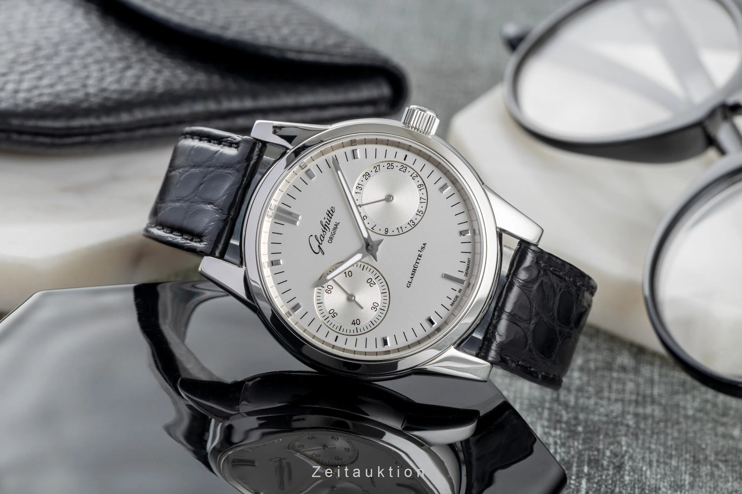 Glashütte Senator steel automatic men's watch 1-39-58-02-02-04  [2504029] - Image 3