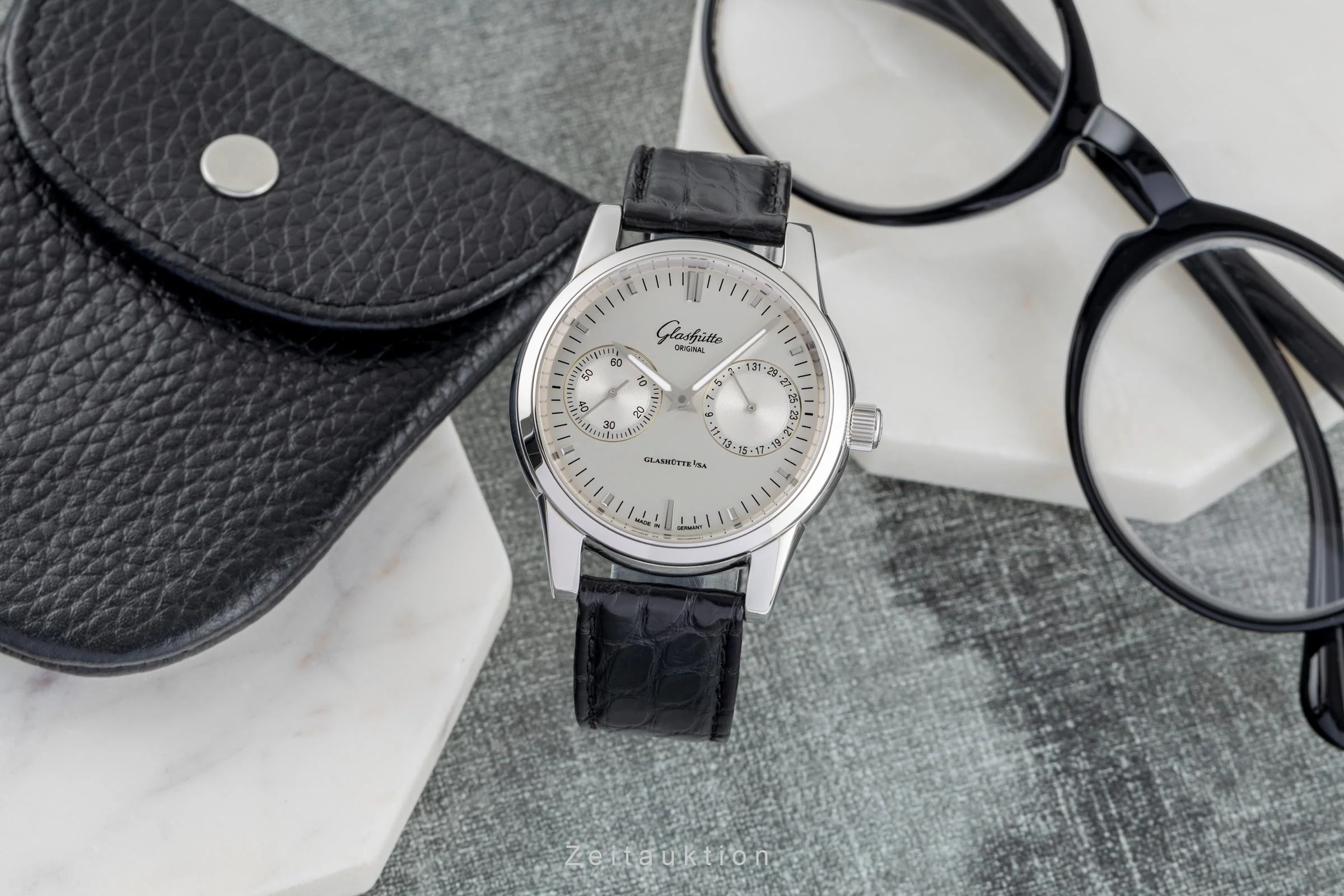 Glashütte Senator steel automatic men's watch 1-39-58-02-02-04  [2504029] - Image 4