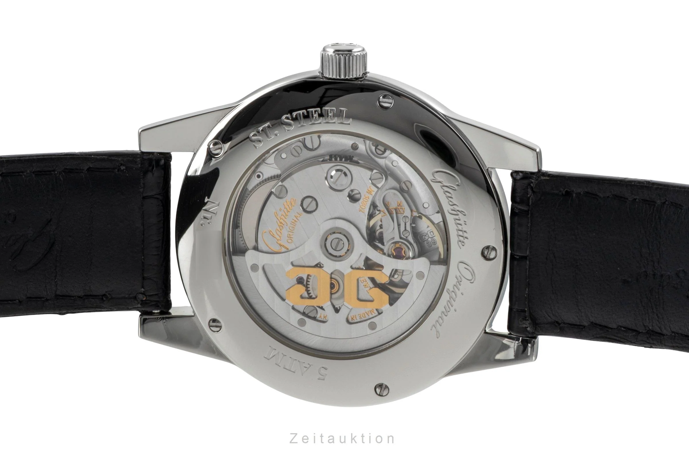 Glashütte Senator steel automatic men's watch 1-39-58-02-02-04  [2600595] - Image 12