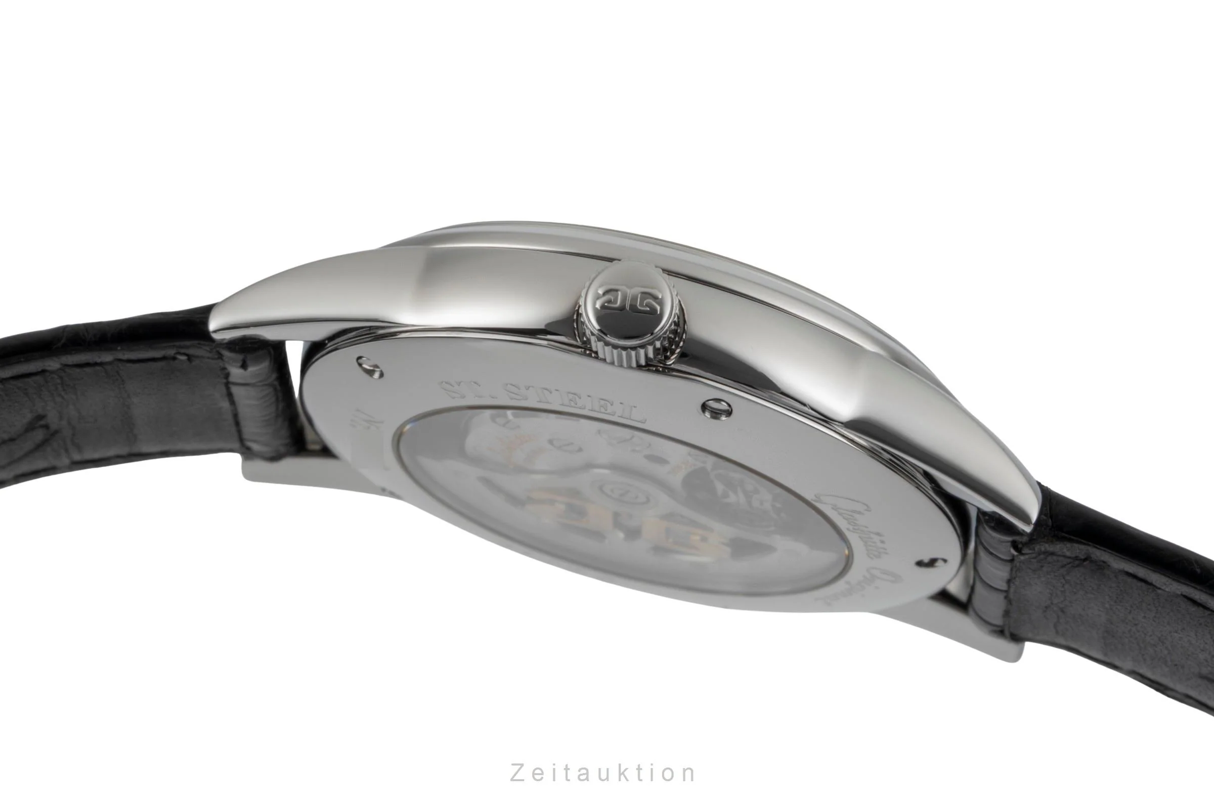 Glashütte Senator steel automatic men's watch 1-39-58-02-02-04  [2600595] - Image 13