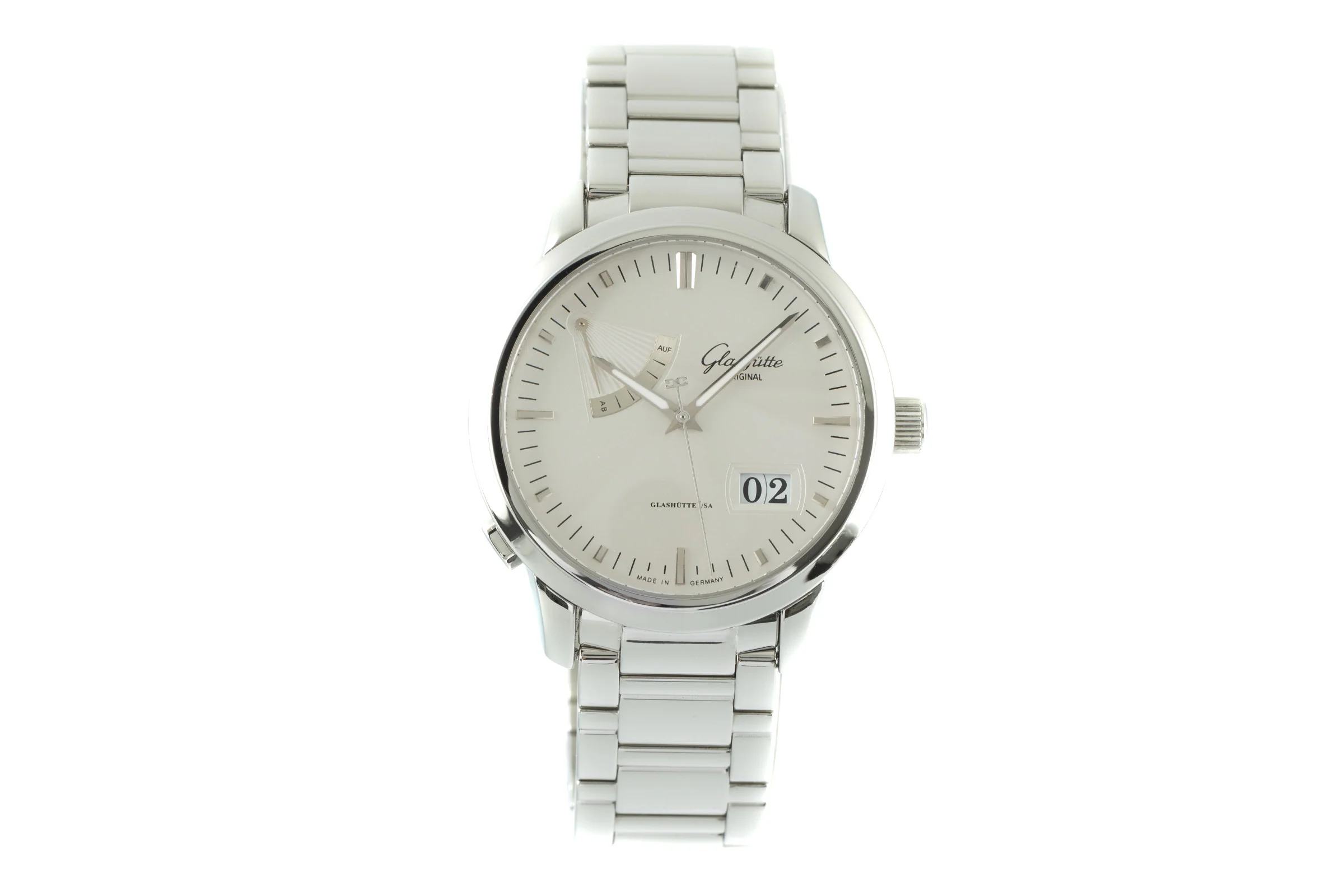 Glashütte Senator steel automatic men's watch 100-01-13-02-04   LP: 9400EUR  [2106501] - Image 4