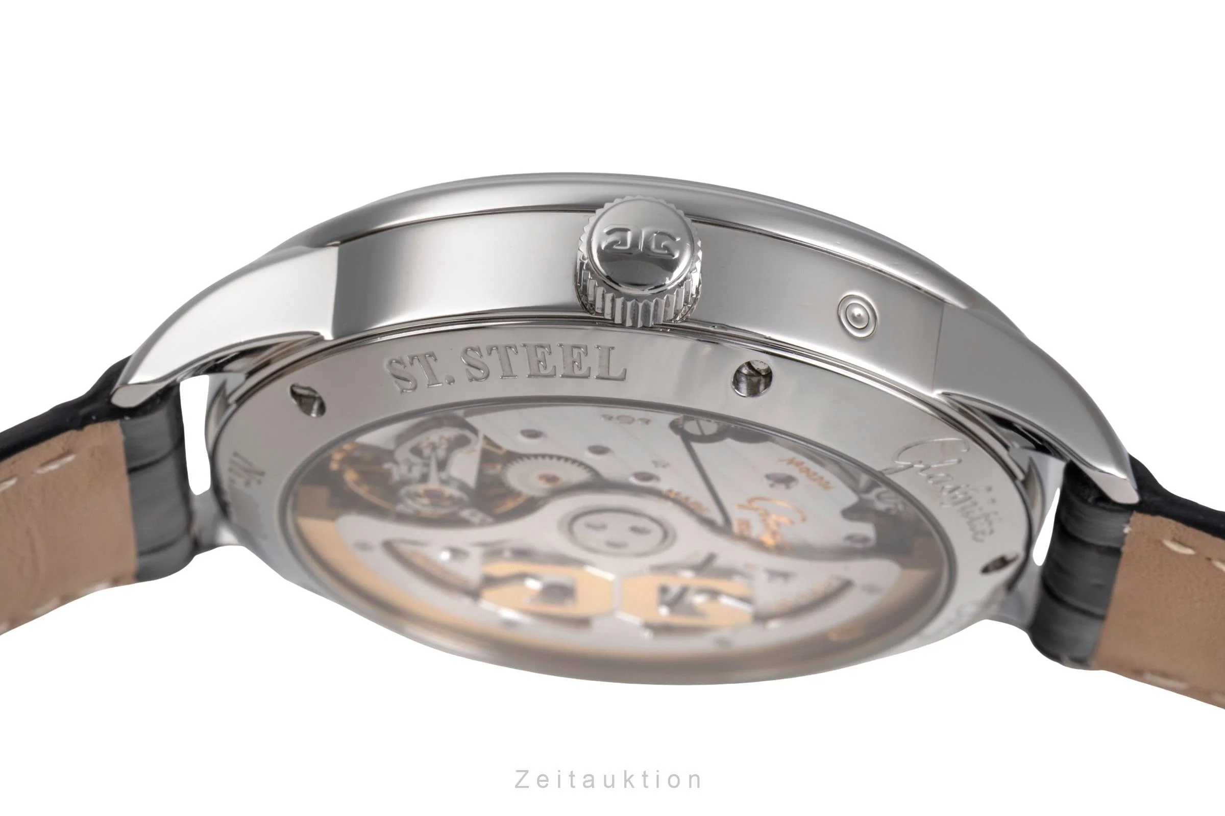 Glashütte Senator steel automatic men's watch 100-04-03-02-04	 LP: 12000EUR  [2504331] - Image 11