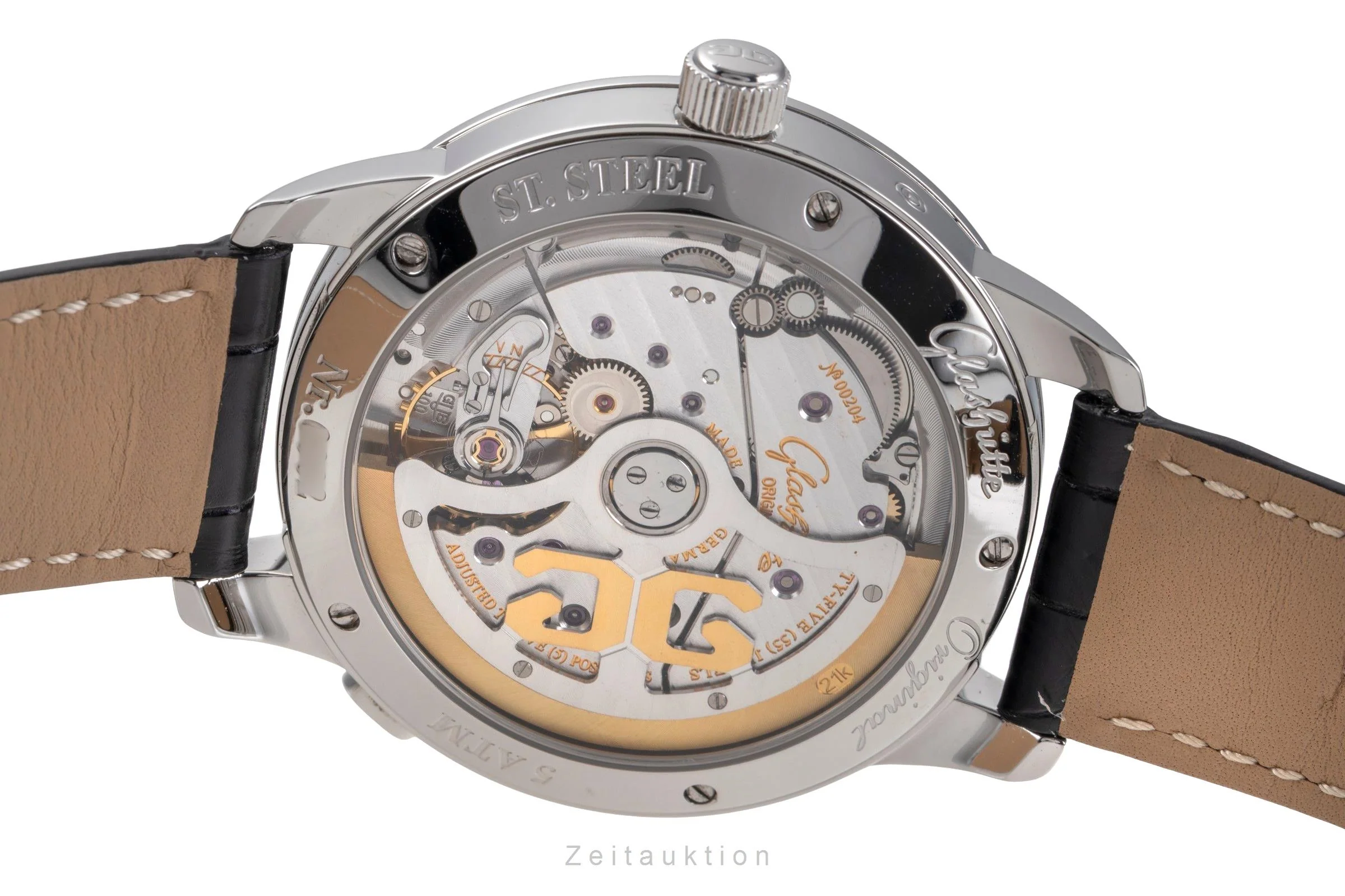 Glashütte Senator steel automatic men's watch 100-04-03-02-04	 LP: 12000EUR  [2504331] - Image 12