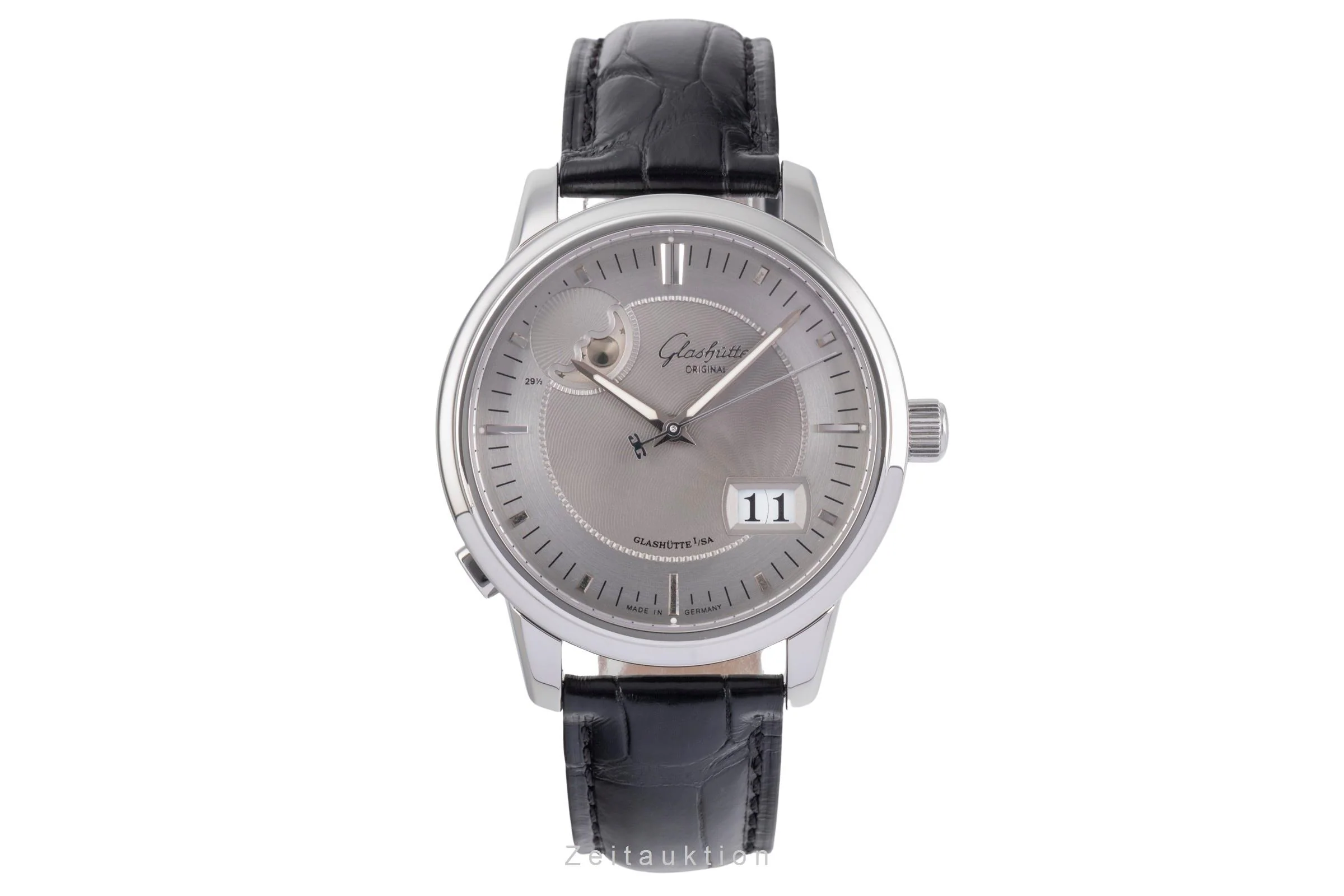 Glashütte Senator steel automatic men's watch 100-04-03-02-04	 LP: 12000EUR  [2504331] - Image 5