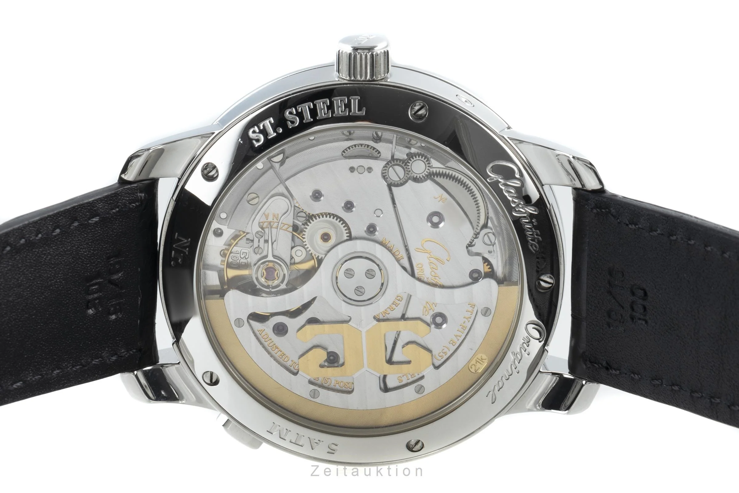 Glashütte Senator steel automatic men's watch 100-04-13-02-04 LP: 10700EUR  [2200259] - Image 10