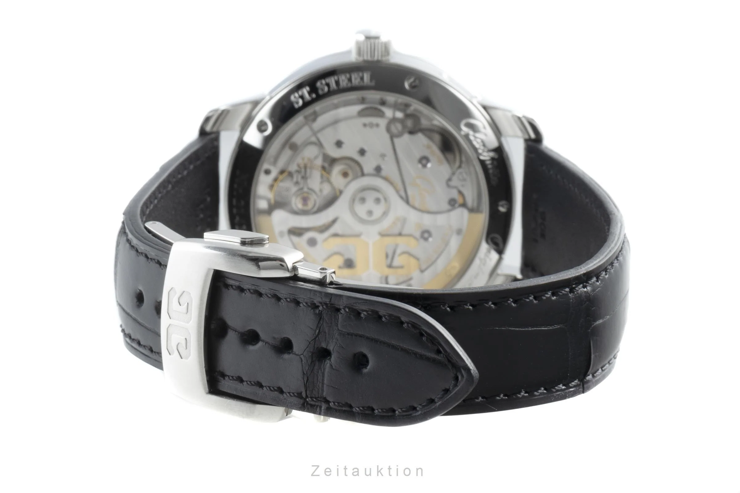 Glashütte Senator steel automatic men's watch 100-04-13-02-04 LP: 10700EUR  [2200259] - Image 13