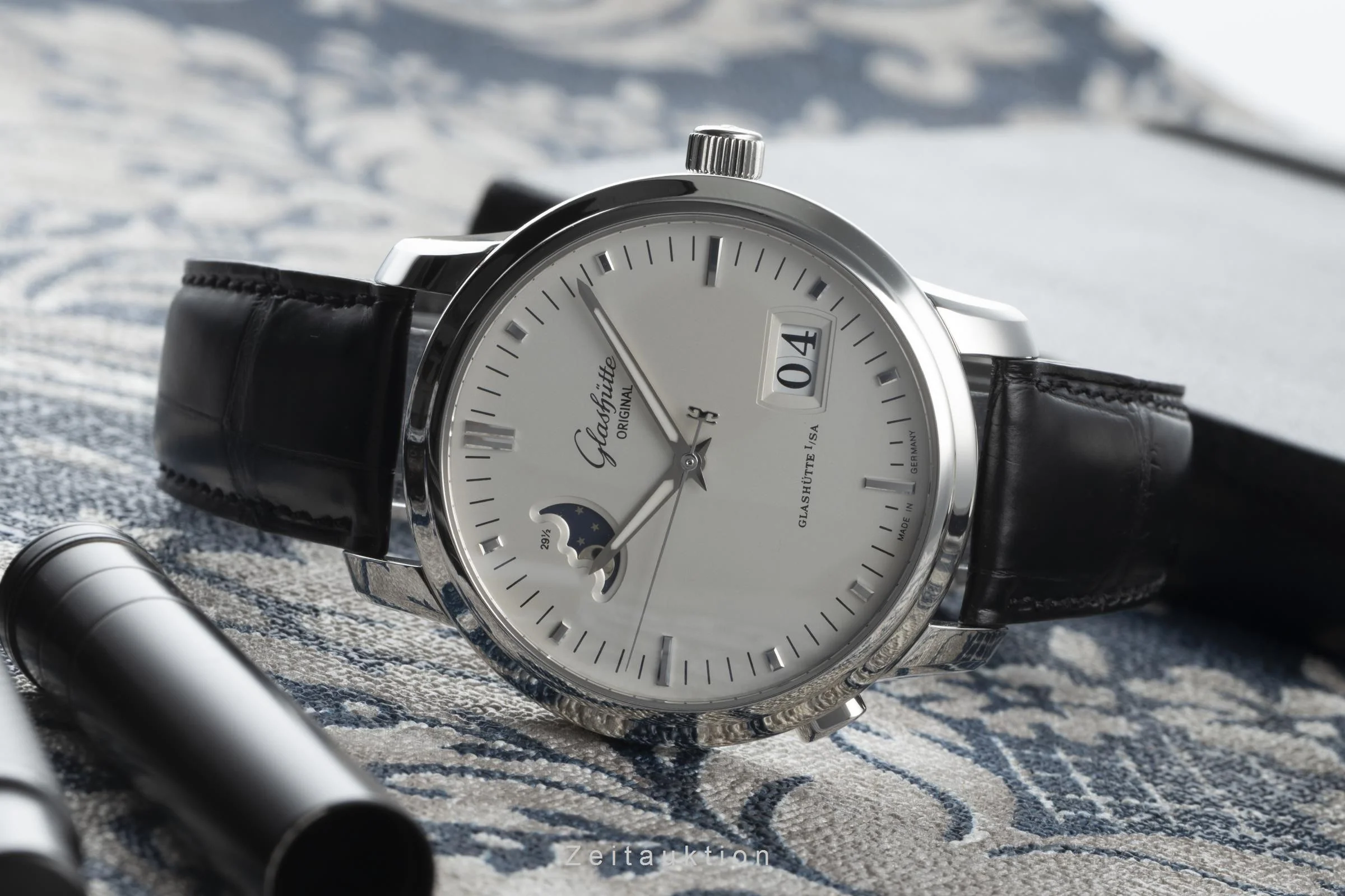 Glashütte Senator steel automatic men's watch 100-04-13-02-04 LP: 10700EUR  [2200259] - Image 2