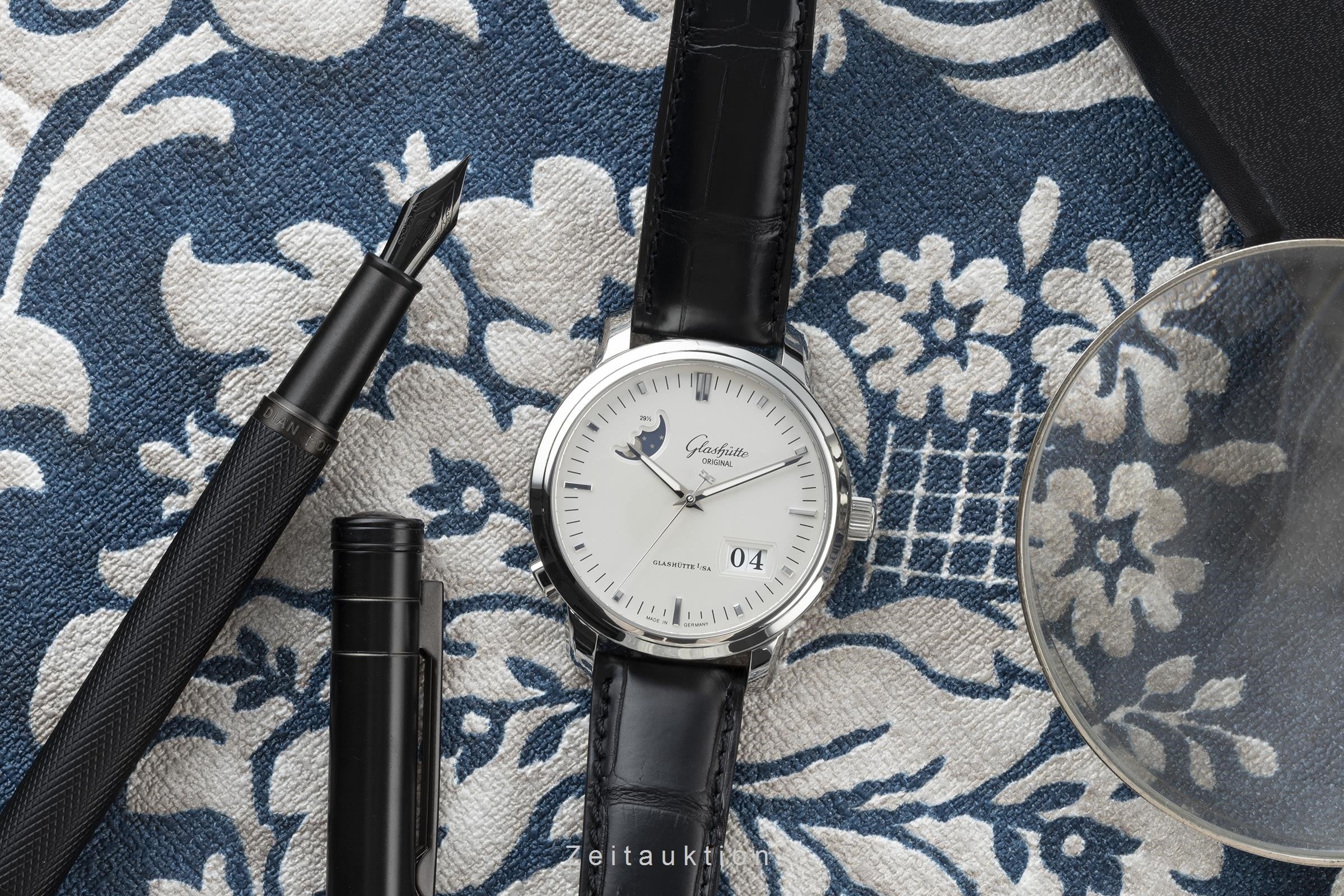 Glashütte Senator steel automatic men's watch 100-04-13-02-04 LP: 10700EUR  [2200259] - Image 3