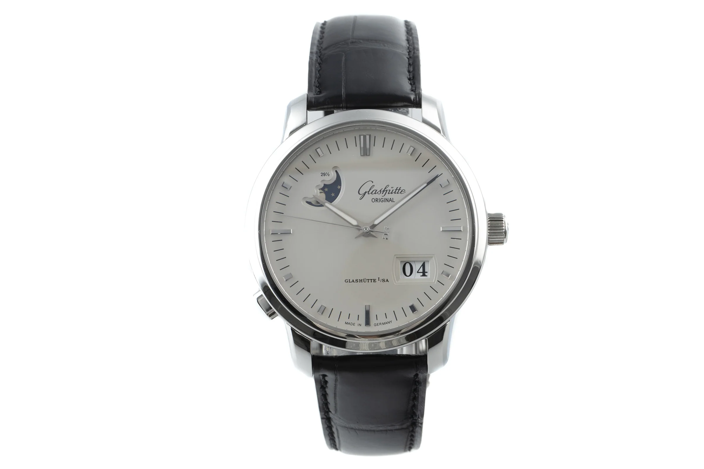 Glashütte Senator steel automatic men's watch 100-04-13-02-04 LP: 10700EUR  [2200259] - Image 4