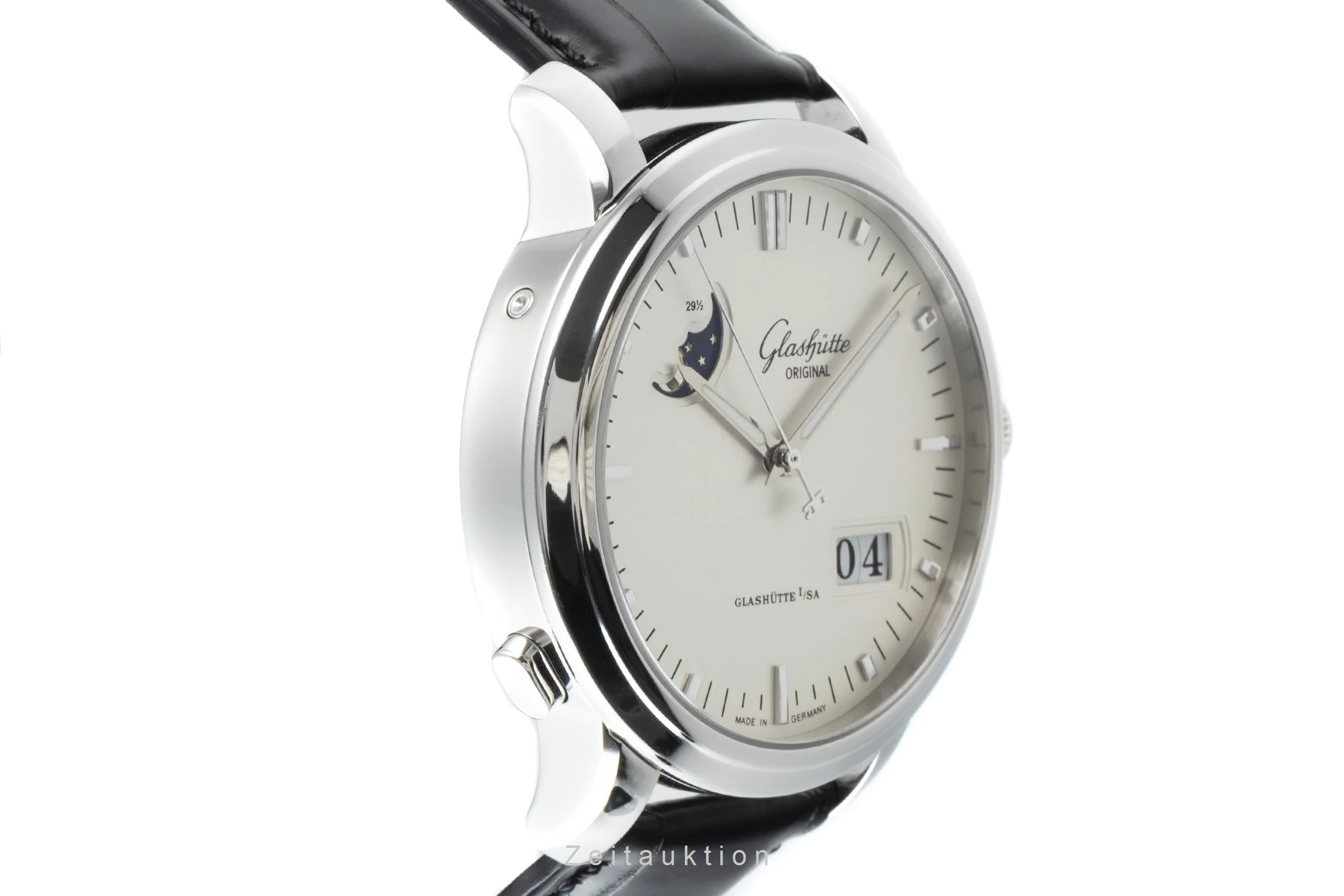 Glashütte Senator steel automatic men's watch 100-04-13-02-04 LP: 10700EUR  [2200259] - Image 7