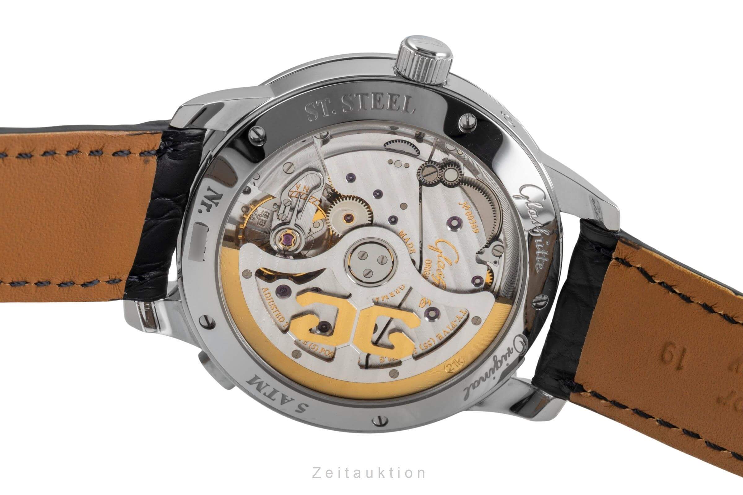 Glashütte Senator steel automatic men's watch 100-04-13-02-04 LP: 12100EUR  [2501142] - Image 12