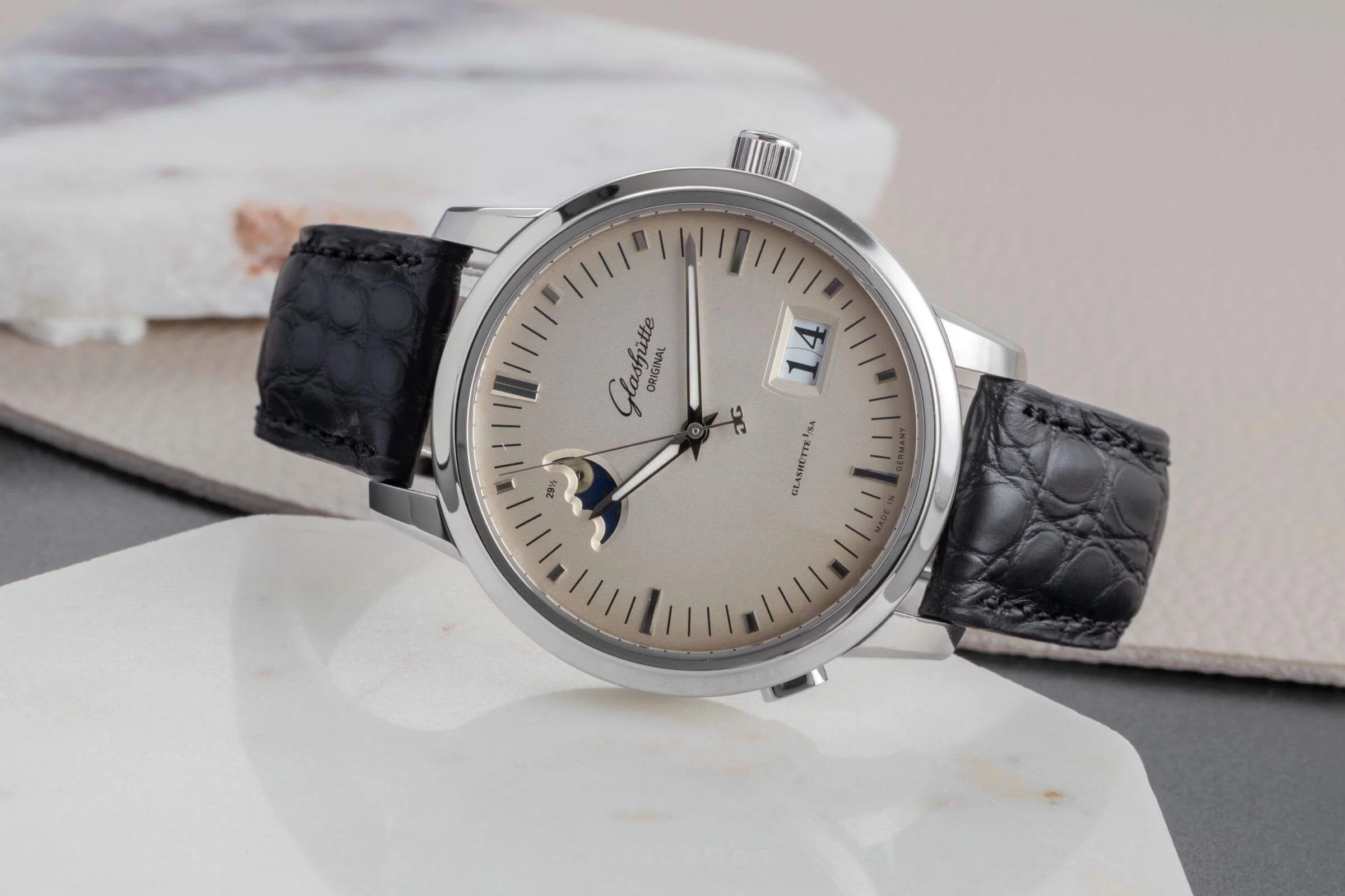 Glashütte Senator steel automatic men's watch 100-04-13-02-04 LP: 12100EUR  [2501142] - Image 3
