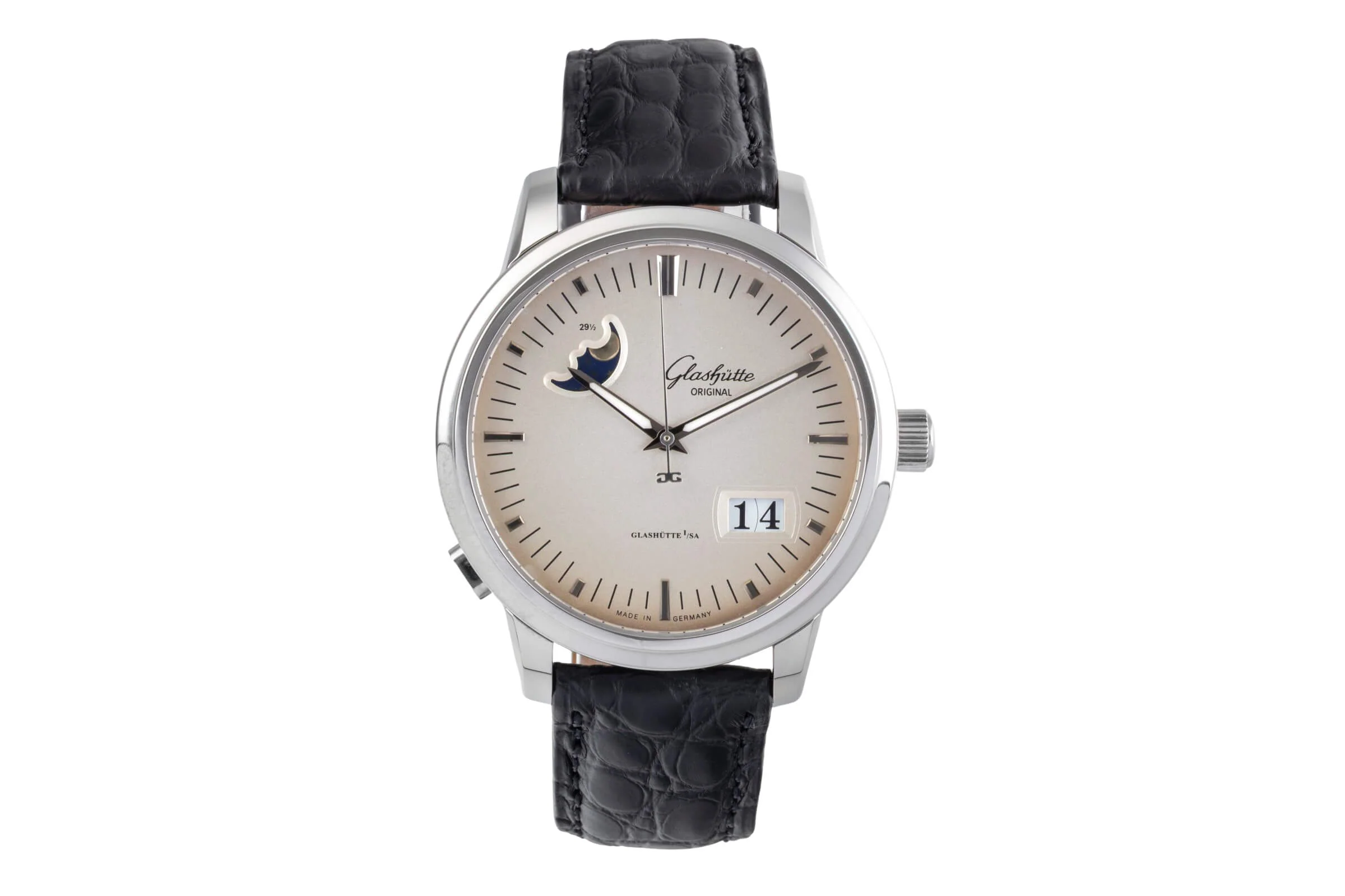 Glashütte Senator steel automatic men's watch 100-04-13-02-04 LP: 12100EUR  [2501142] - Image 5