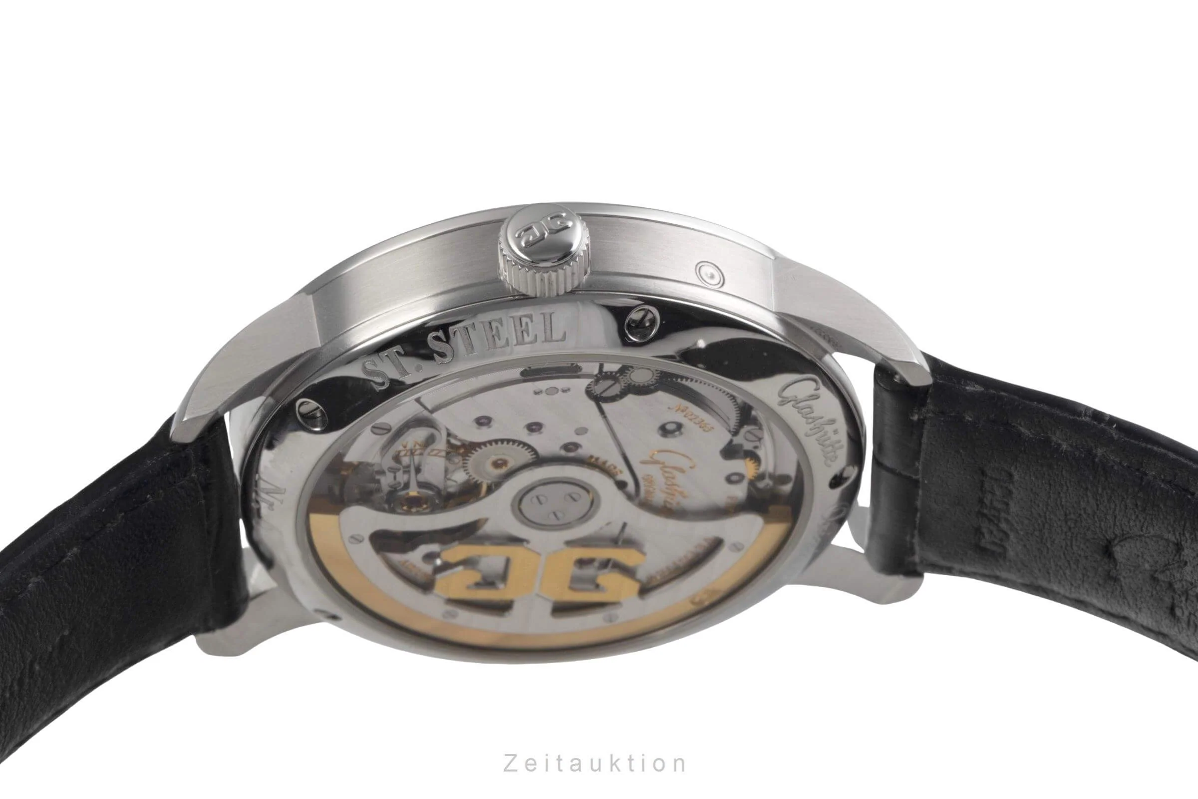 Glashütte Senator steel automatic men's watch 100-04-32-12-14 VP: 12000EUR  [2405822] - Image 10