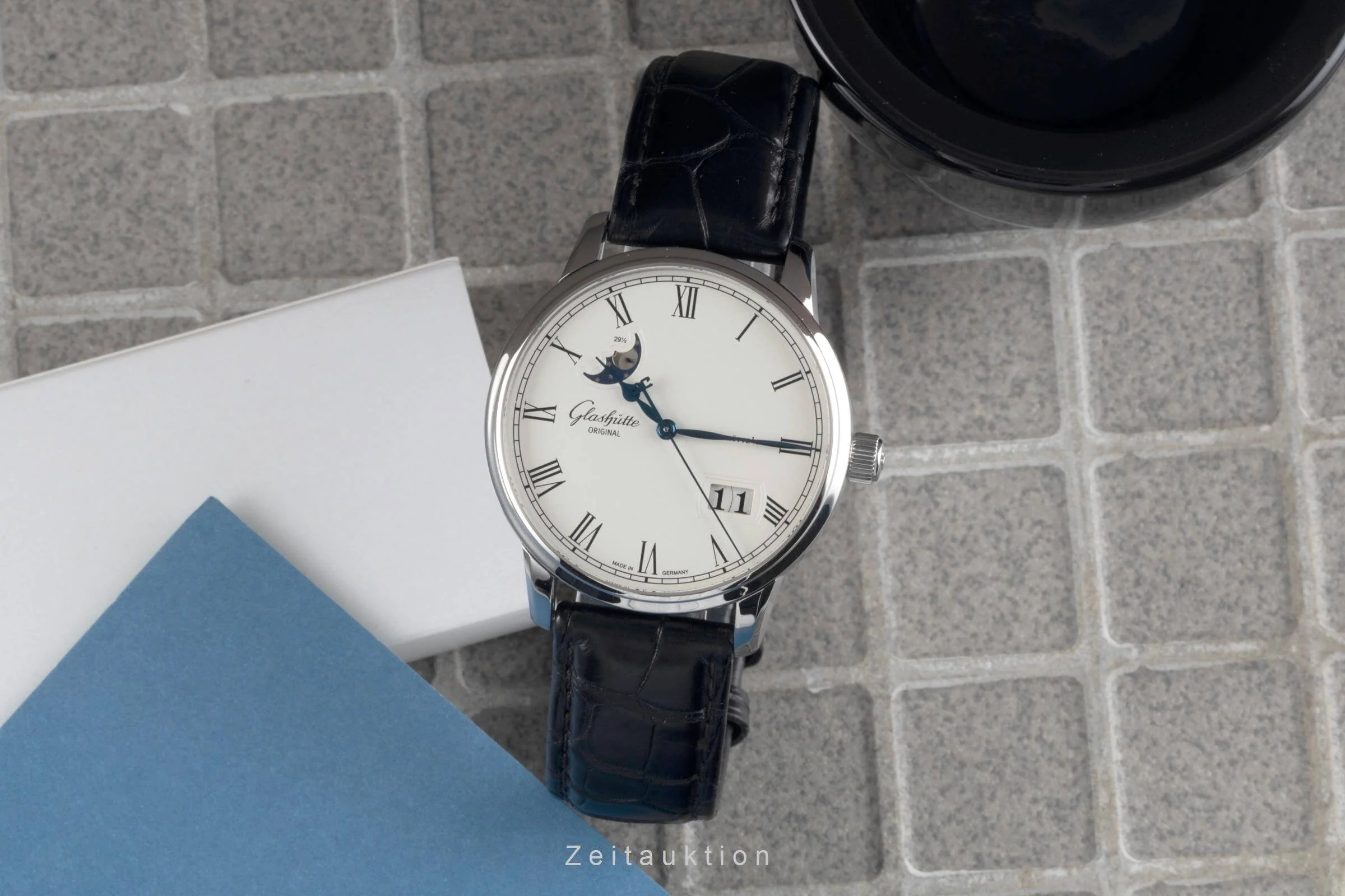 Glashütte Senator steel automatic men's watch 100-04-32-12-14 VP: 12000EUR  [2405822] - Image 3