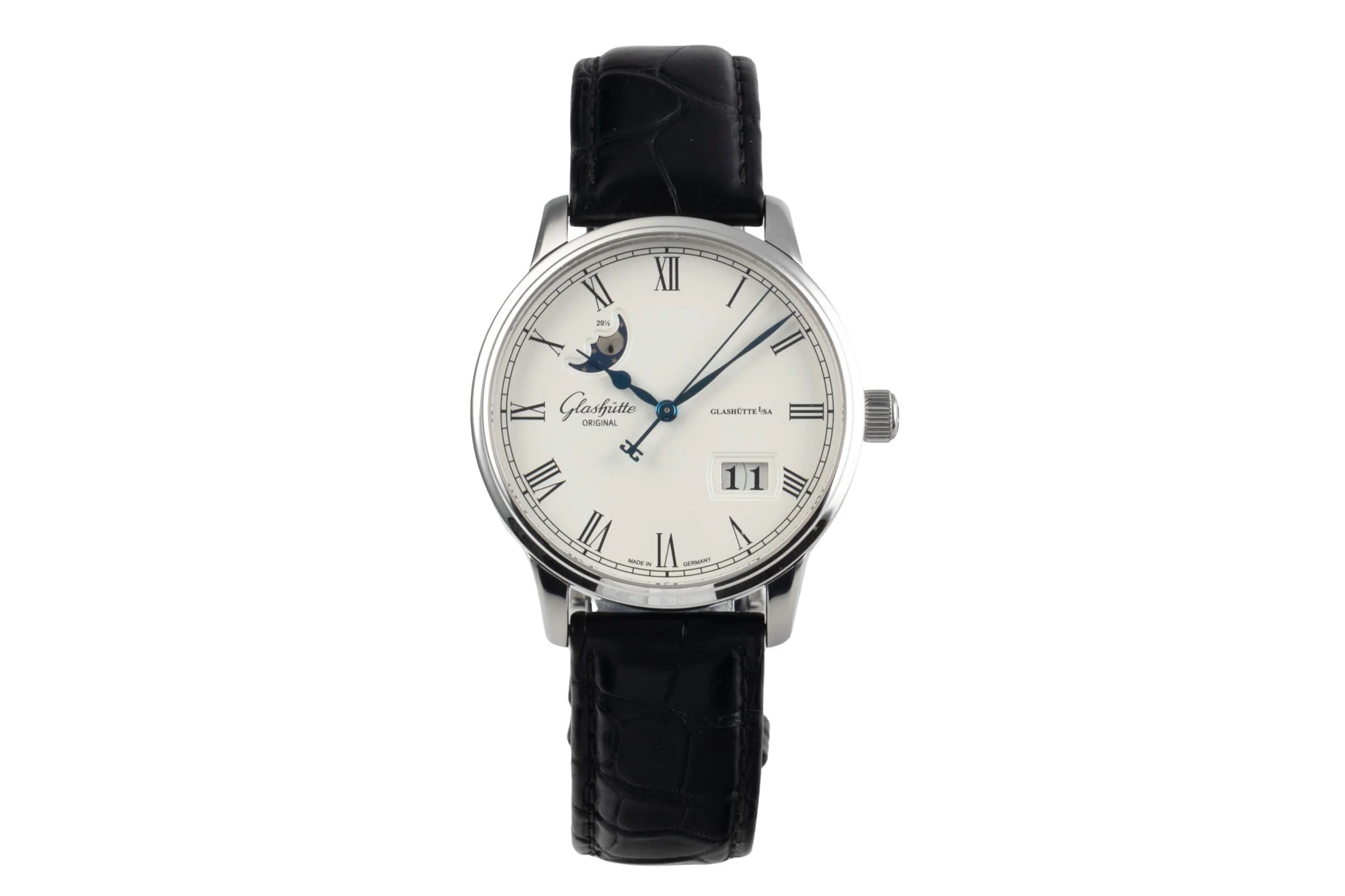 Glashütte Senator steel automatic men's watch 100-04-32-12-14 VP: 12000EUR  [2405822] - Image 4