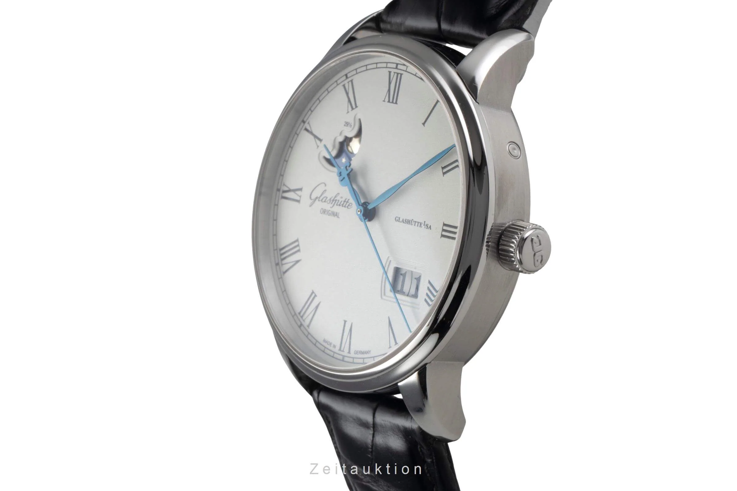Glashütte Senator steel automatic men's watch 100-04-32-12-14 VP: 12000EUR  [2405822] - Image 6