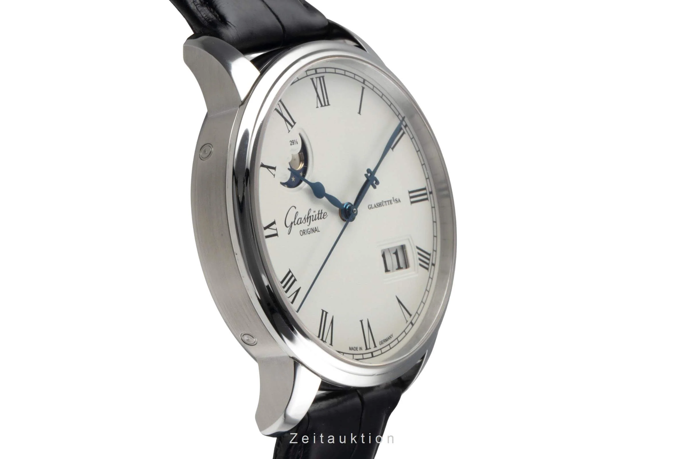 Glashütte Senator steel automatic men's watch 100-04-32-12-14 VP: 12000EUR  [2405822] - Image 7