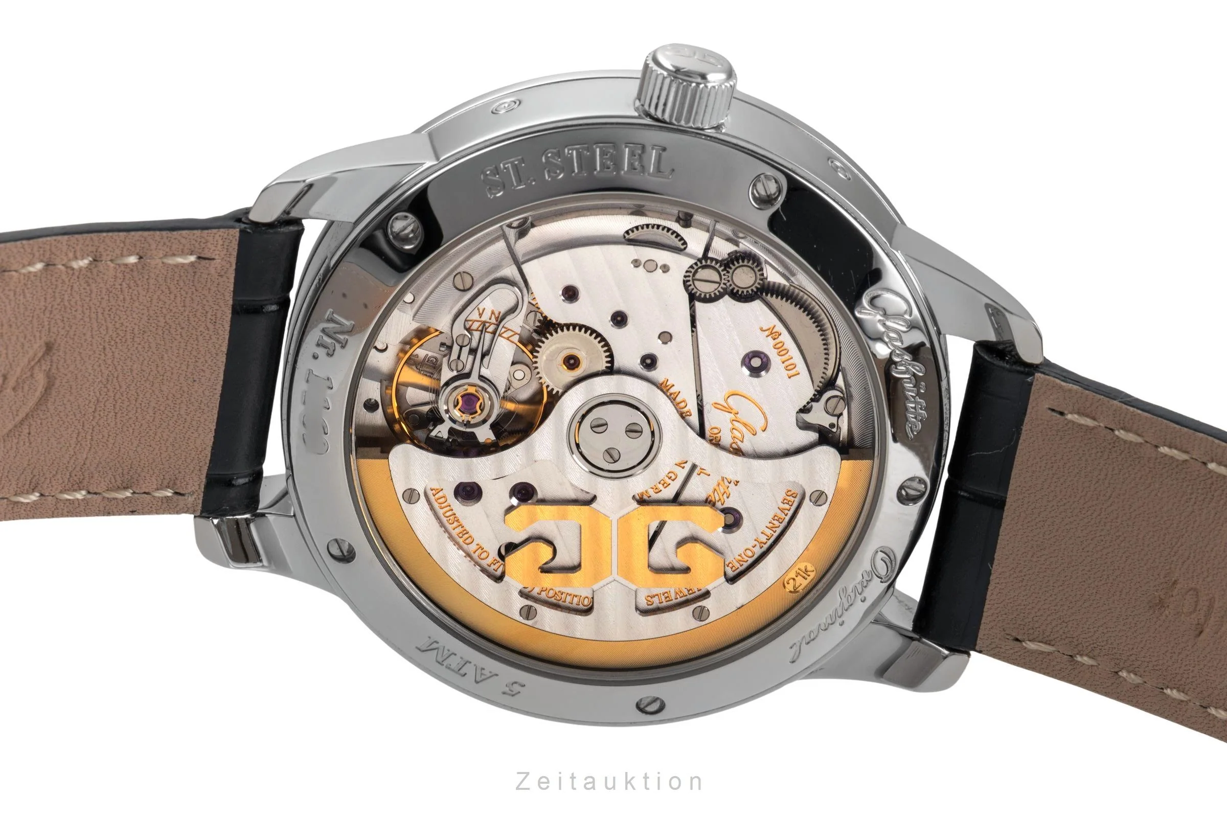 Glashütte Senator steel automatic men's watch 100-05-13-02-04  [2503266] - Image 11