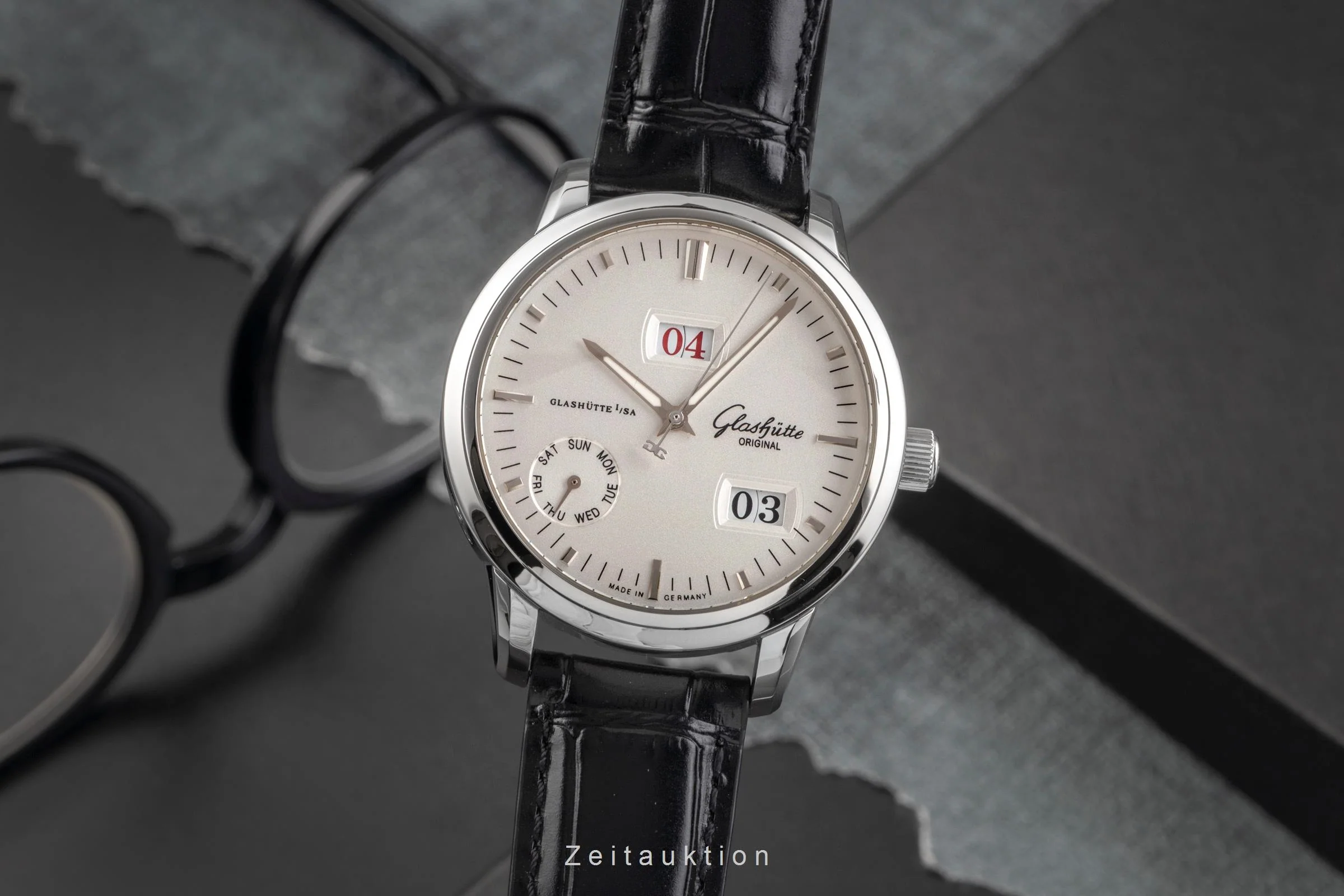 Glashütte Senator steel automatic men's watch 100-05-13-02-04  [2503266] - Image 2