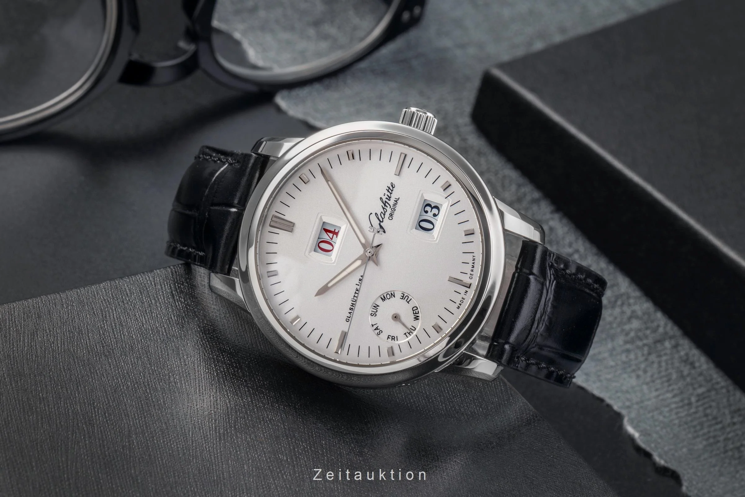 Glashütte Senator steel automatic men's watch 100-05-13-02-04  [2503266] - Image 3