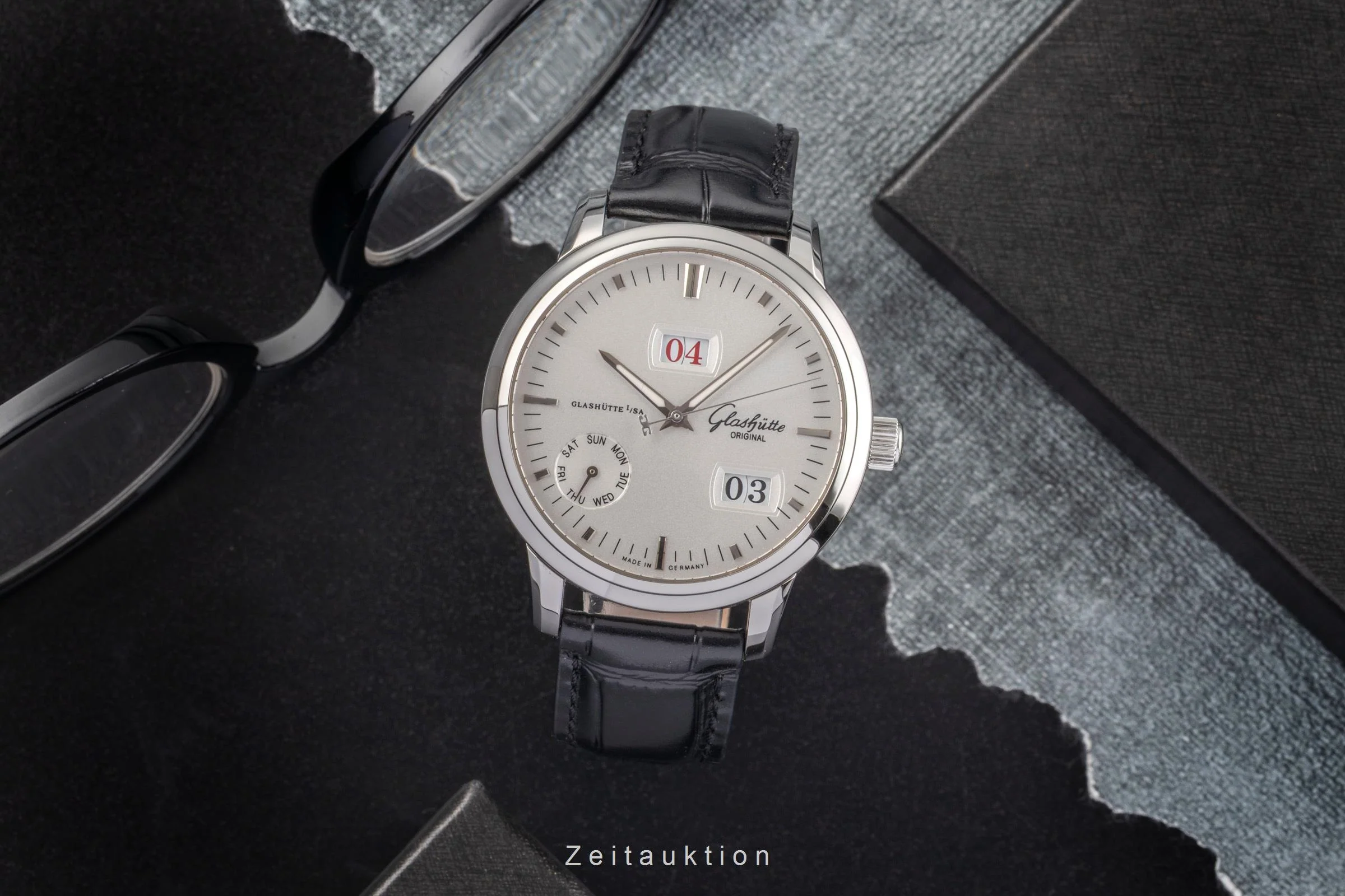 Glashütte Senator steel automatic men's watch 100-05-13-02-04  [2503266] - Image 4