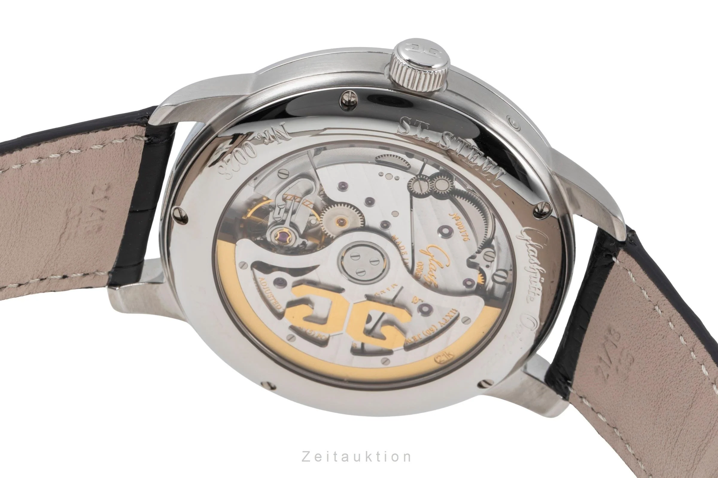 Glashütte Senator steel automatic men's watch 100-14-02-02-04  [2505548] - Image 12