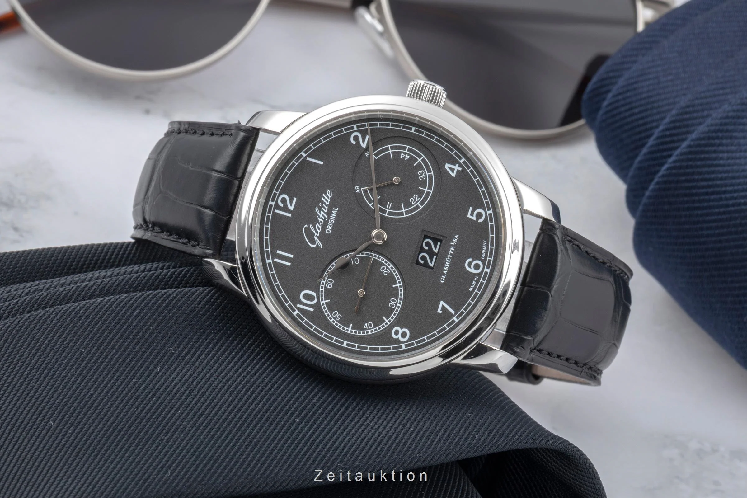 Glashütte Senator steel automatic men's watch 100-14-02-02-04  [2505548] - Image 3