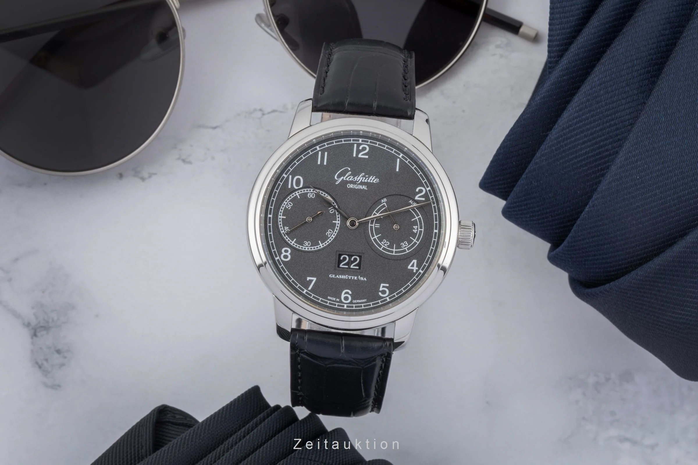 Glashütte Senator steel automatic men's watch 100-14-02-02-04  [2505548] - Image 4