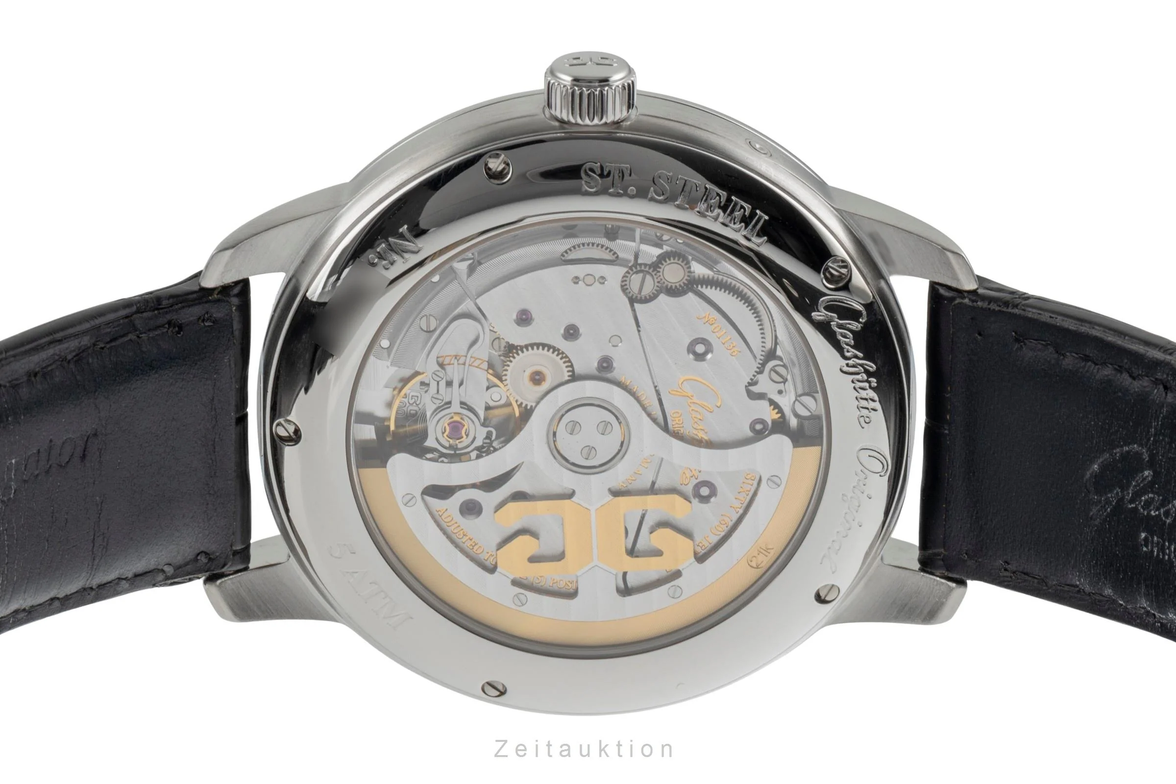 Glashütte Senator steel automatic men's watch 100-14-05-02-04	 LP: 11100EUR  [2503125] - Image 10