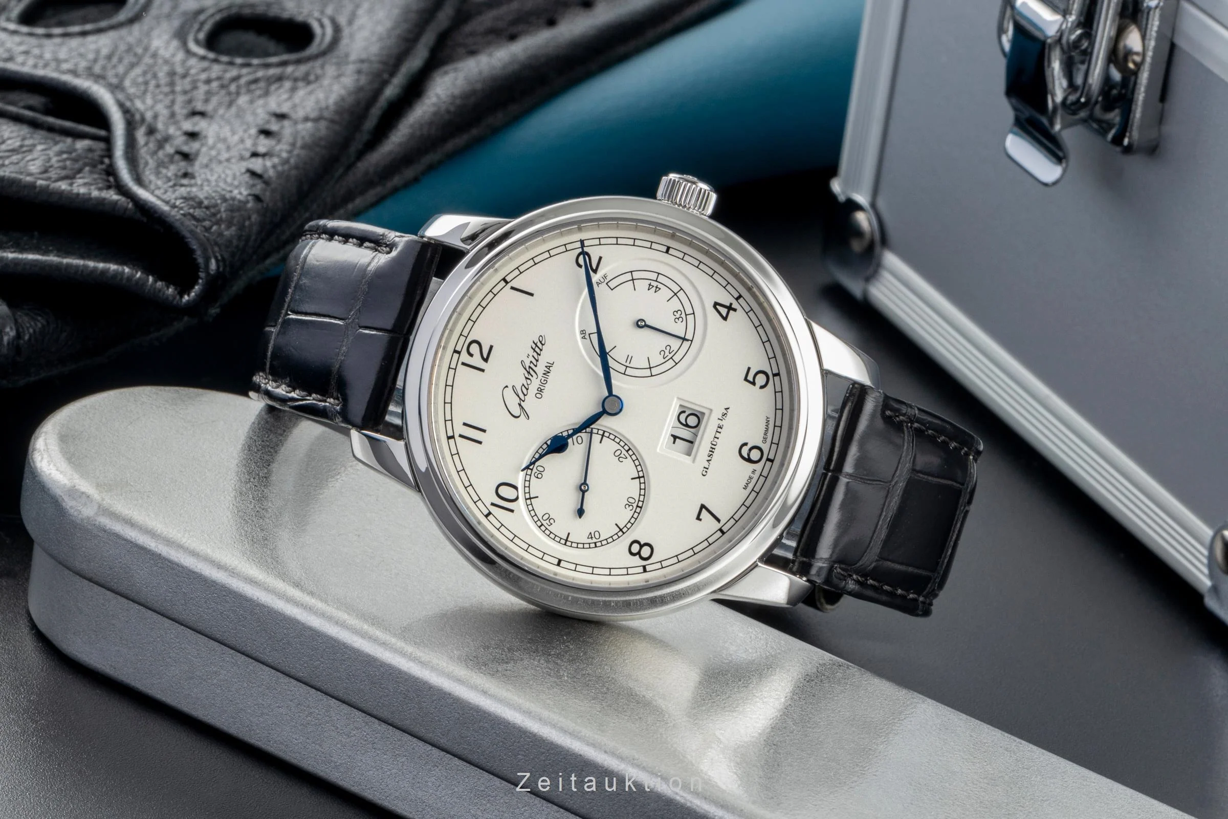 Glashütte Senator steel automatic men's watch 100-14-05-02-04	 LP: 11100EUR  [2503125] - Image 2