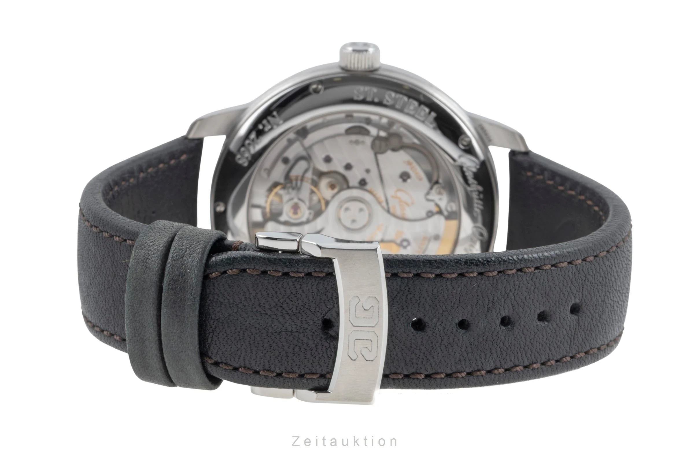 Glashütte Senator steel automatic men's watch 100-14-07-02-30  [2505584] - Image 14