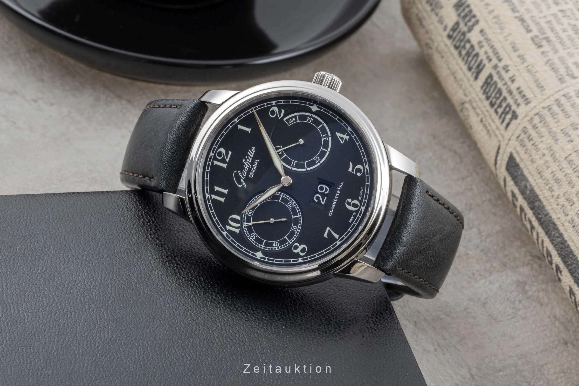 Glashütte Senator steel automatic men's watch 100-14-07-02-30  [2505584] - Image 3