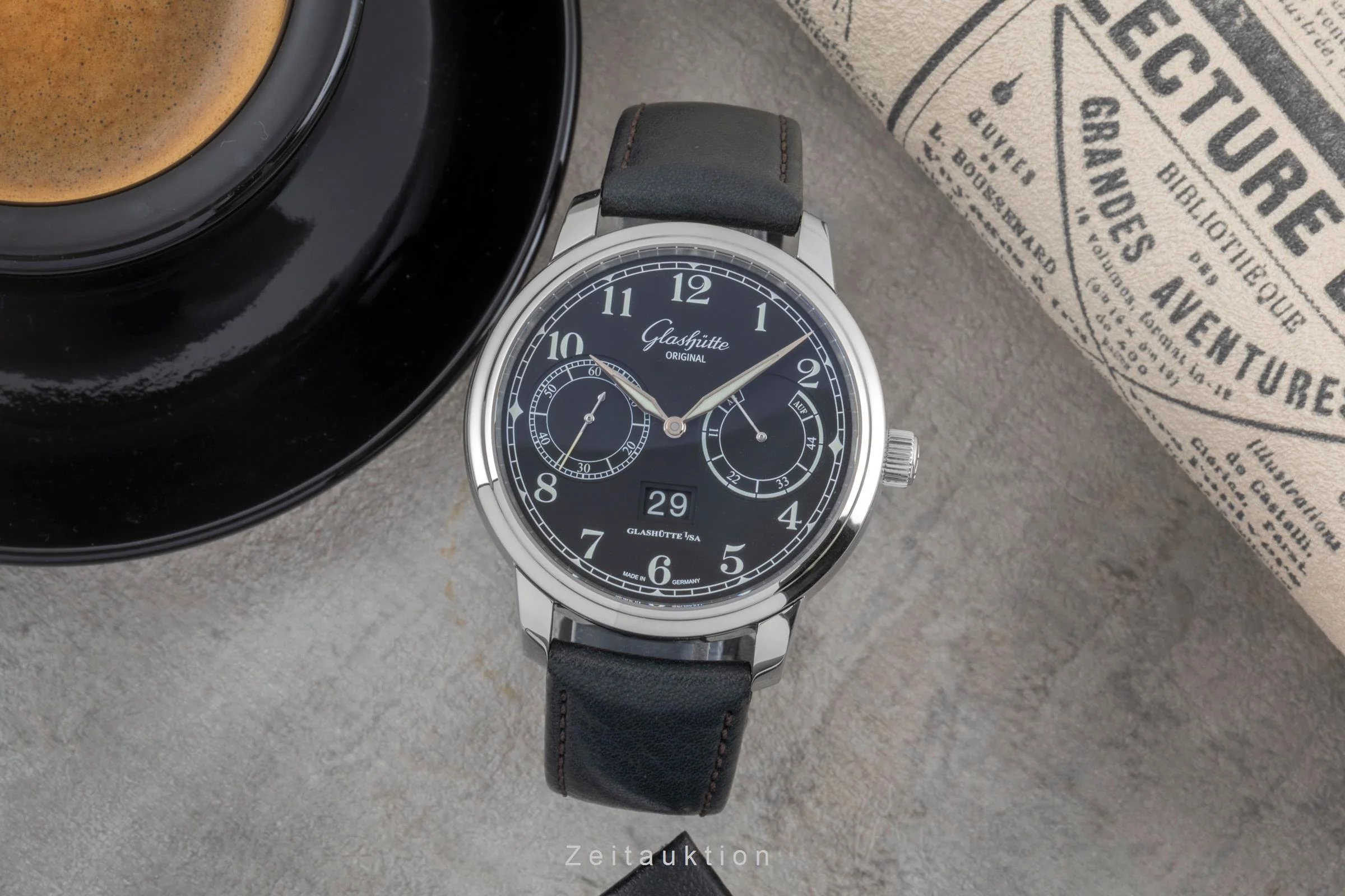 Glashütte Senator steel automatic men's watch 100-14-07-02-30  [2505584] - Image 4
