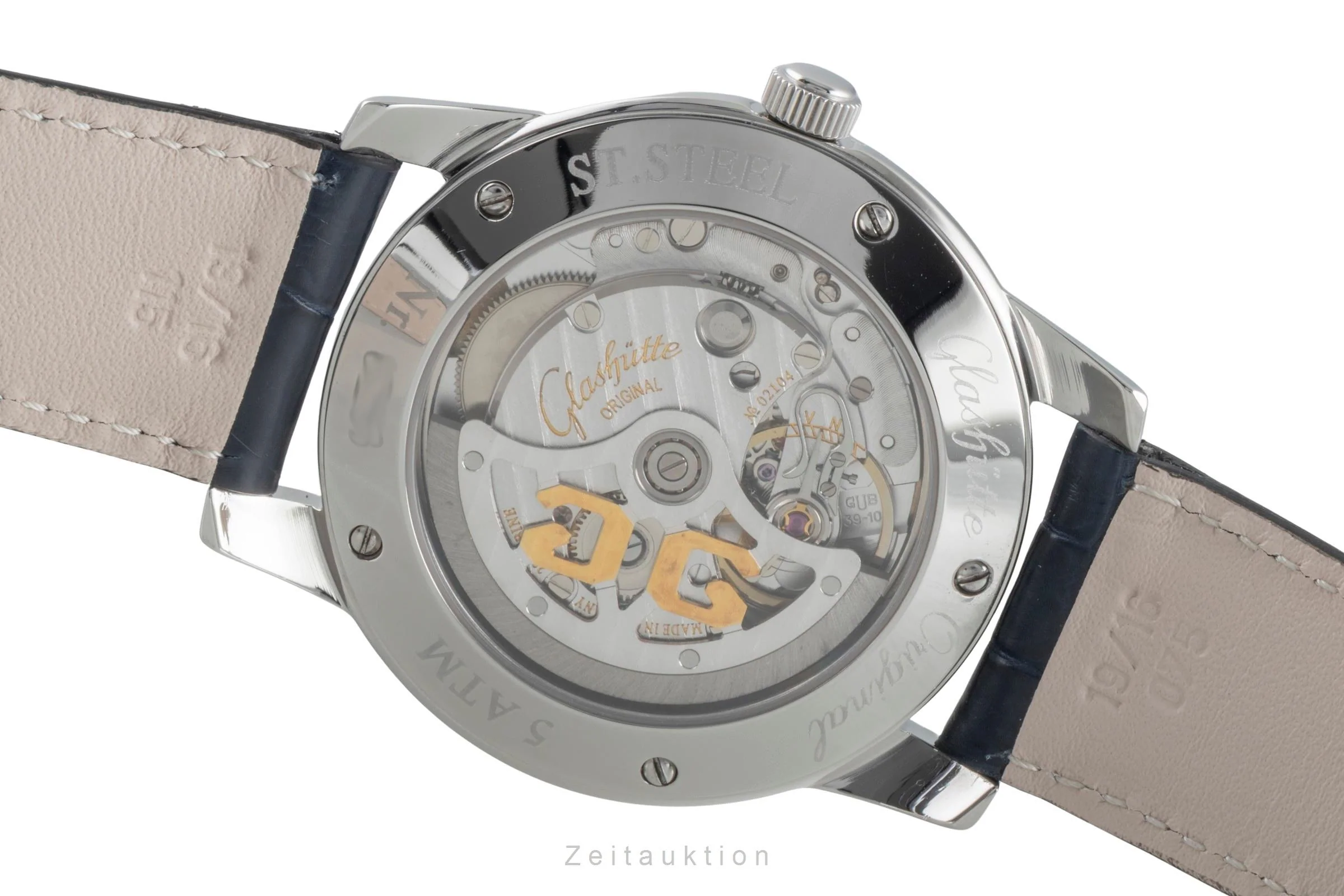 Glashütte Senator steel automatic men's watch 39-11-02-03-04	  [2505541] - Image 11