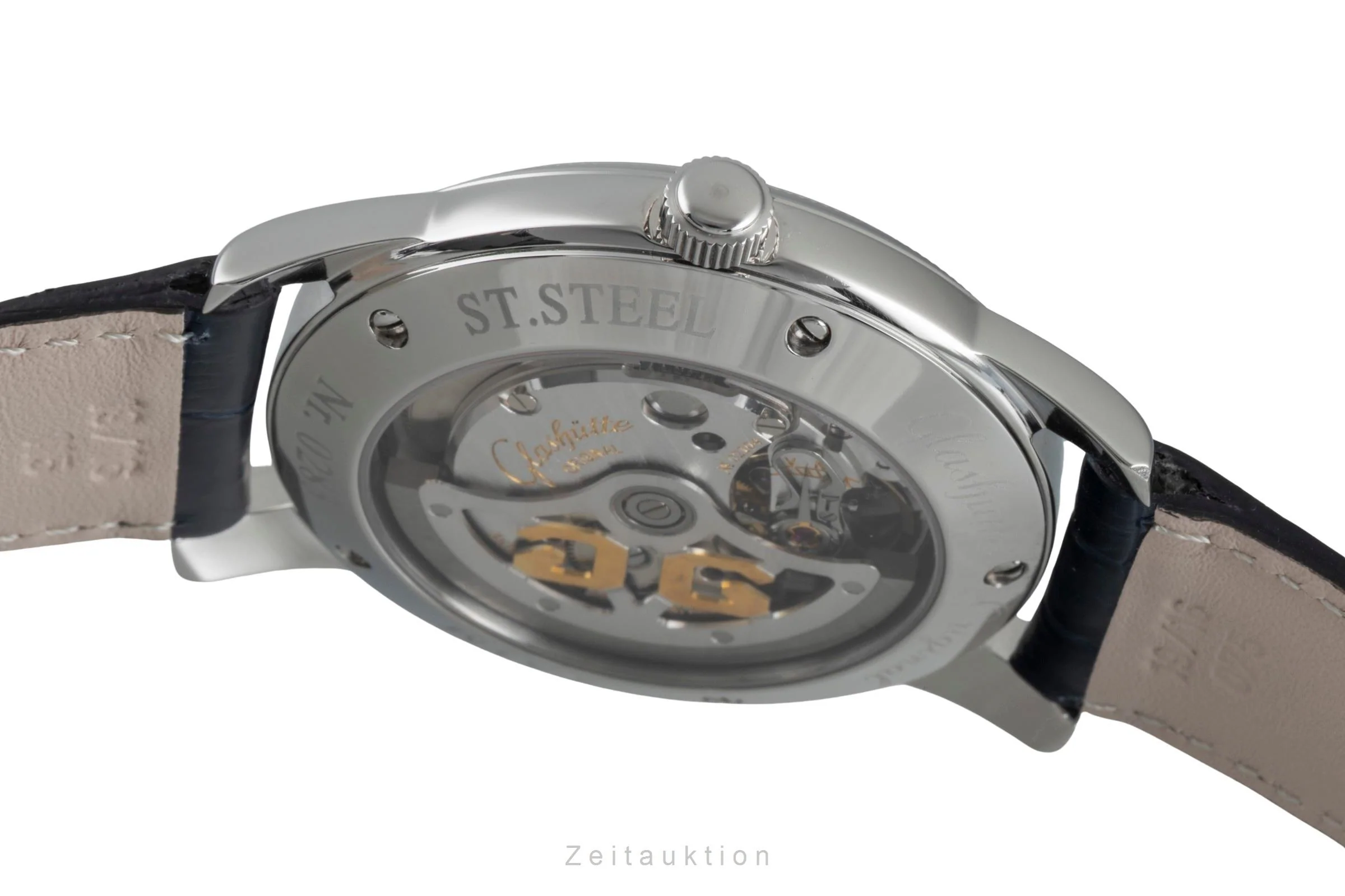 Glashütte Senator steel automatic men's watch 39-11-02-03-04	  [2505541] - Image 12